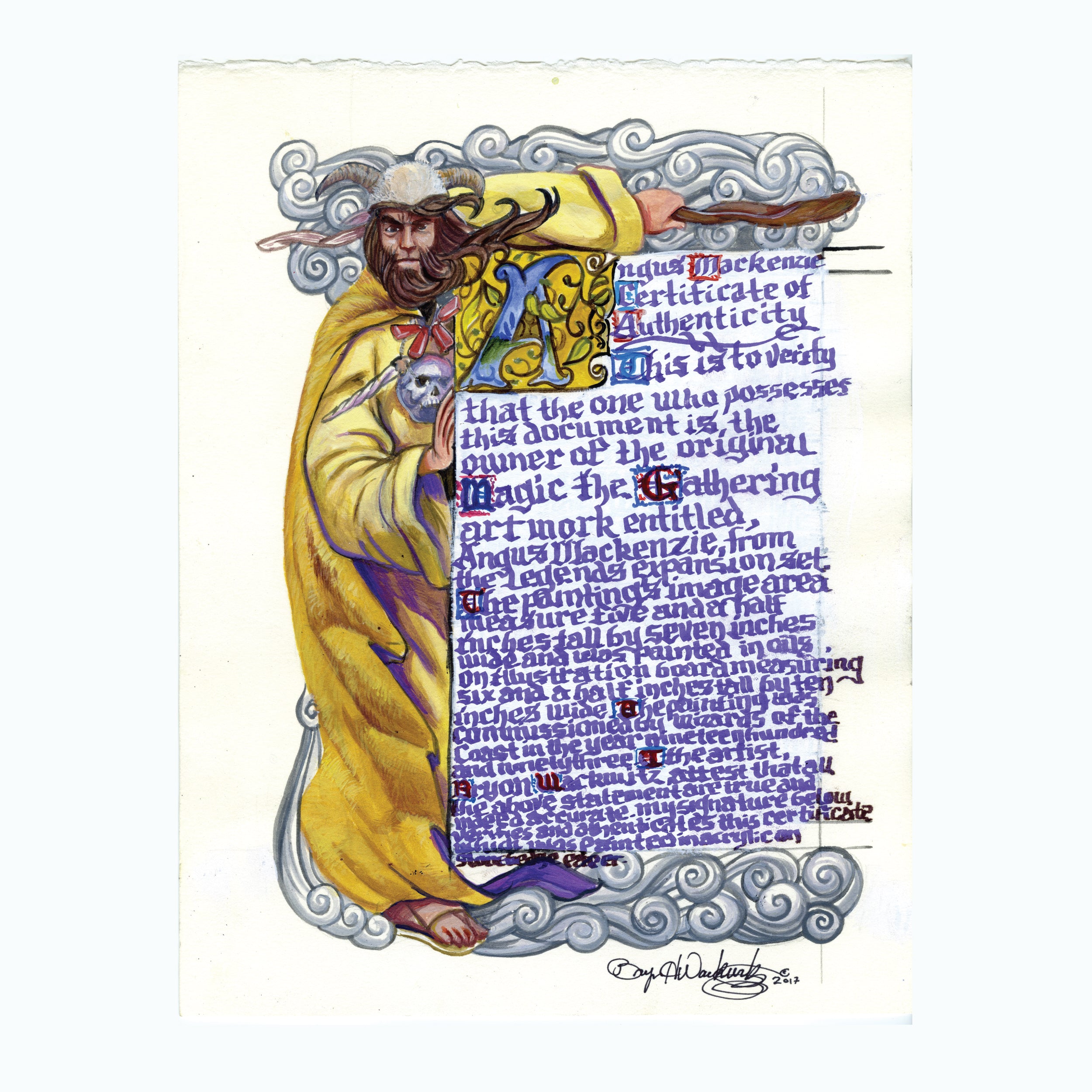 Angus Mackenzie (Original Art)