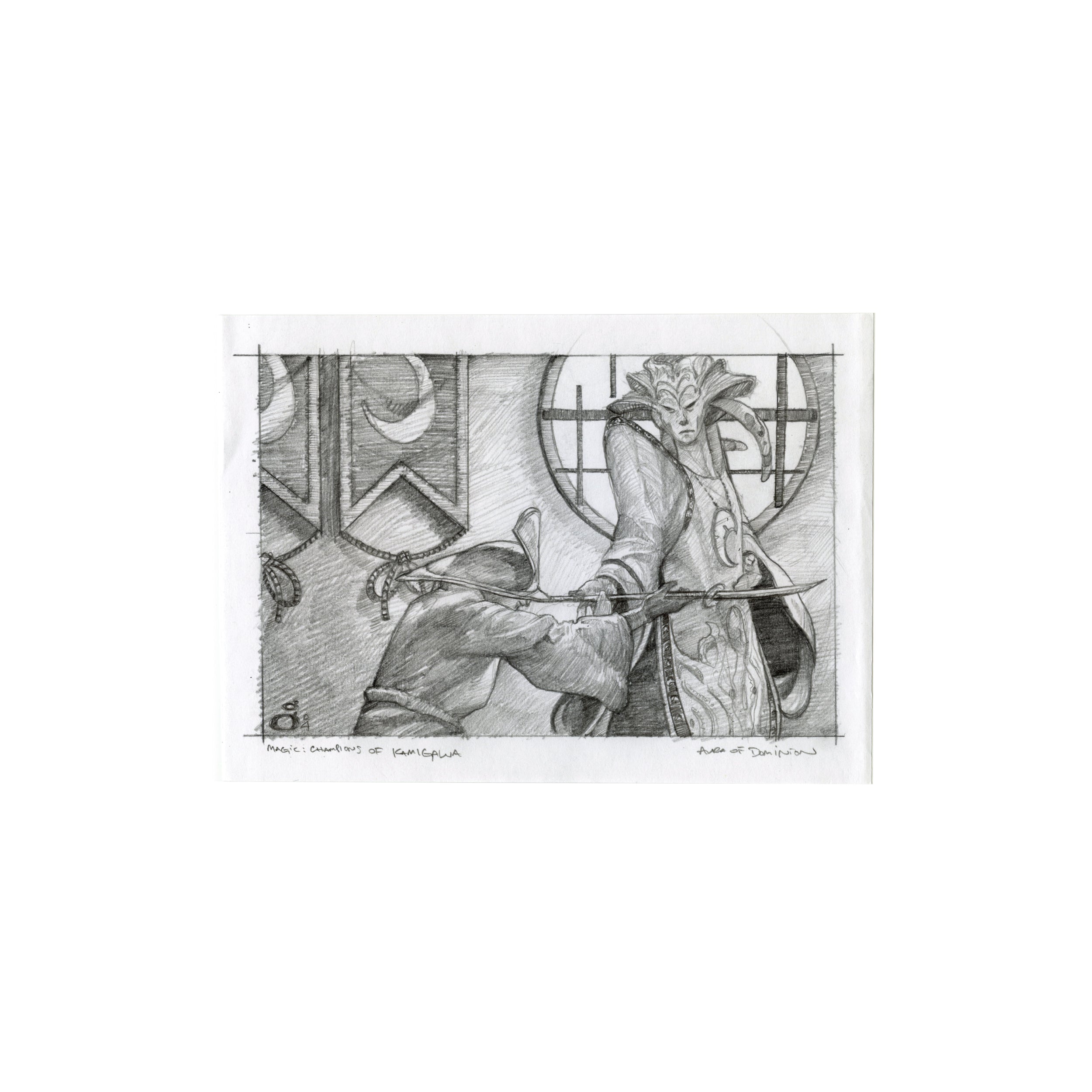 Aura of Dominion (Original Sketch)