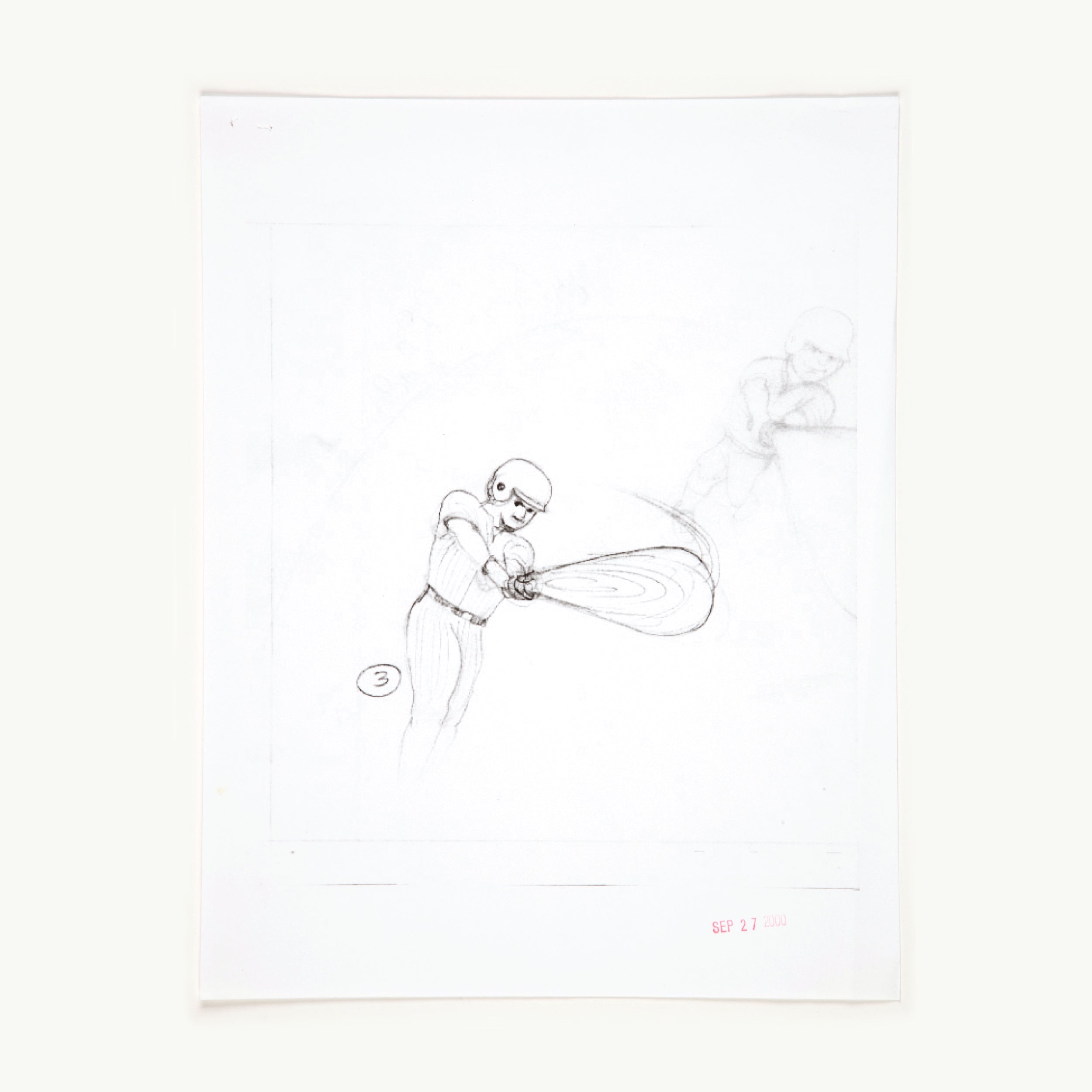 Batter Up (Used Cover Sketch)