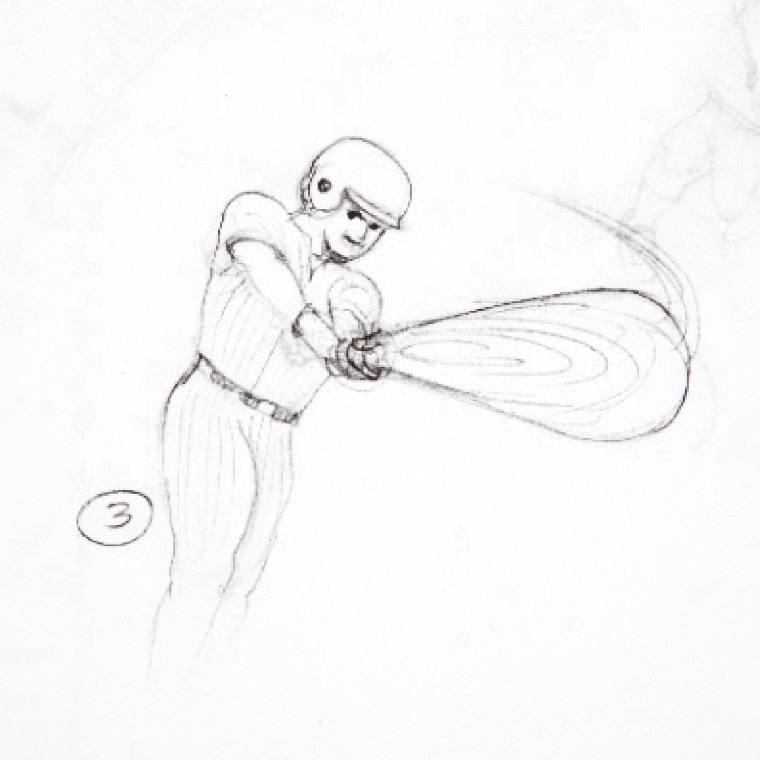 Batter Up (Used Cover Sketch)