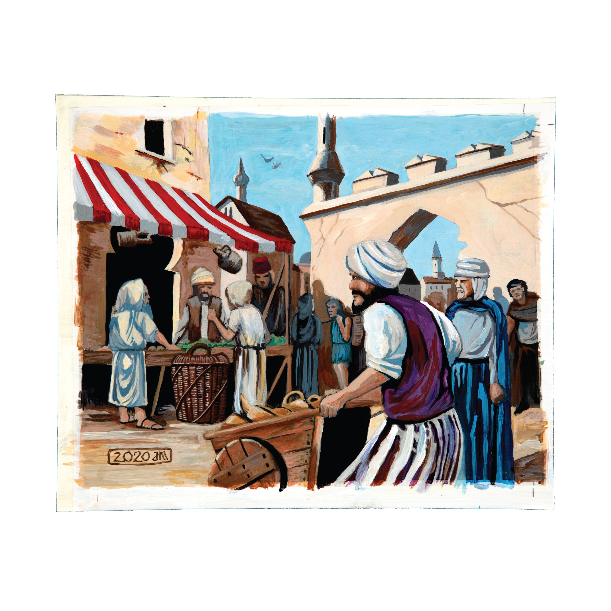 Bazaar of Baghdad (Repaint)