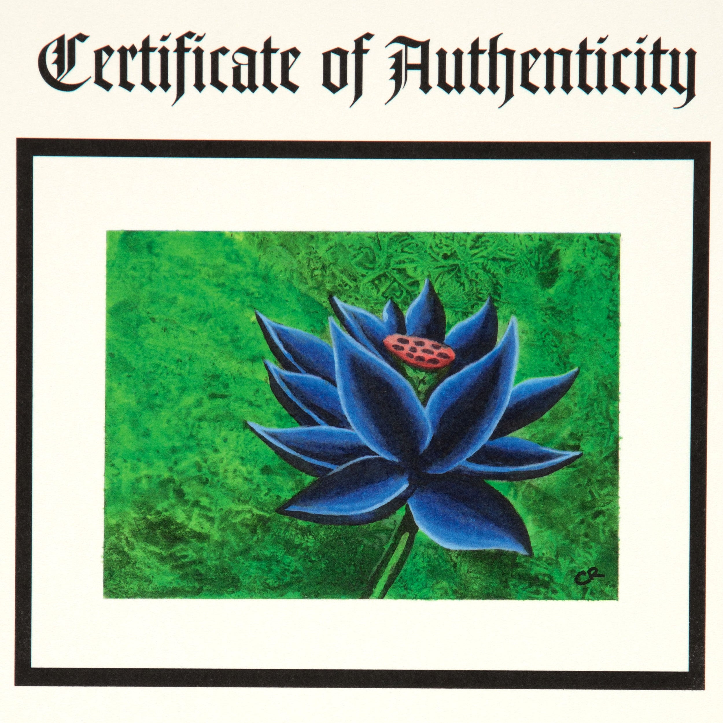 Black Lotus 5 x 7 (Repaint)