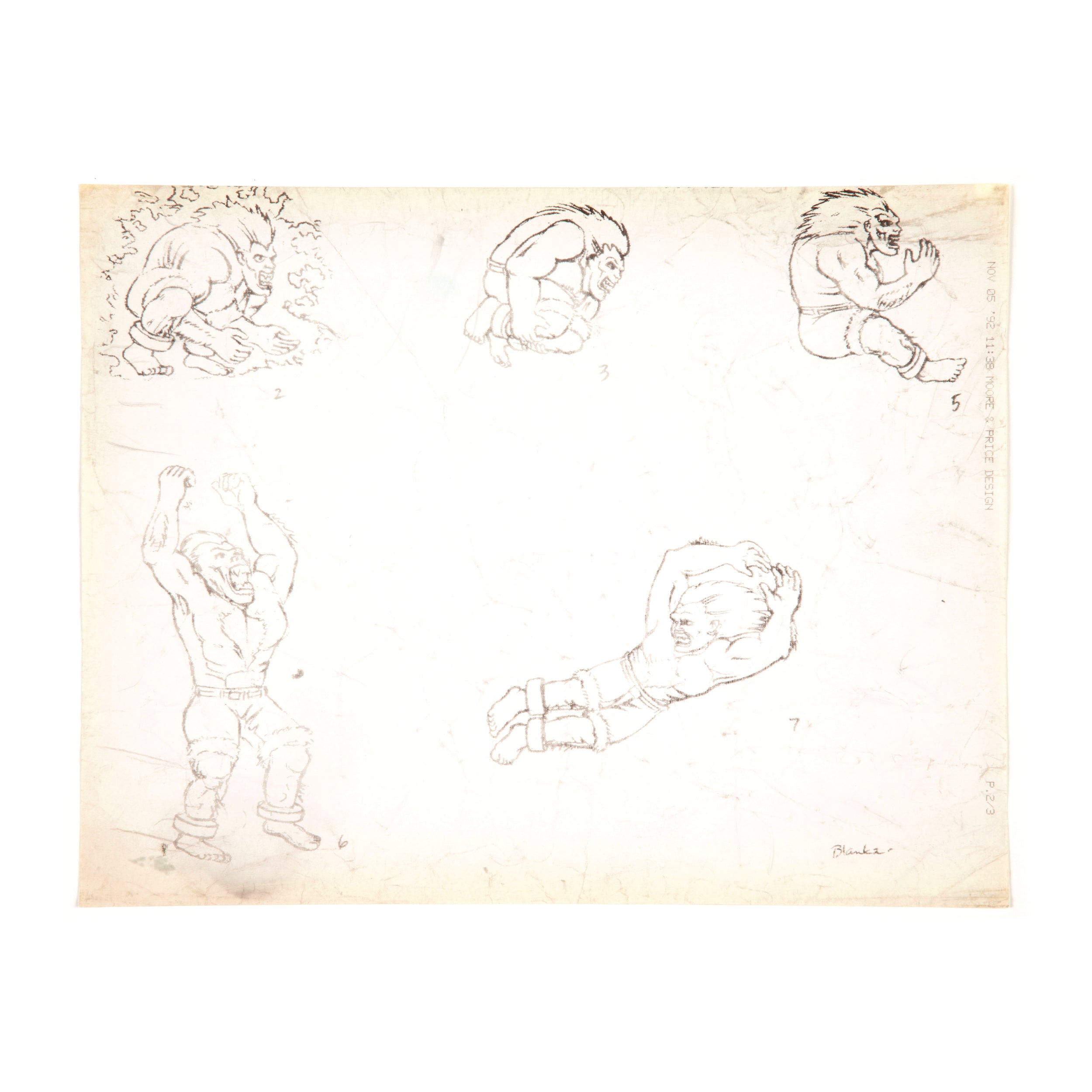 Blanka (Character Painting)