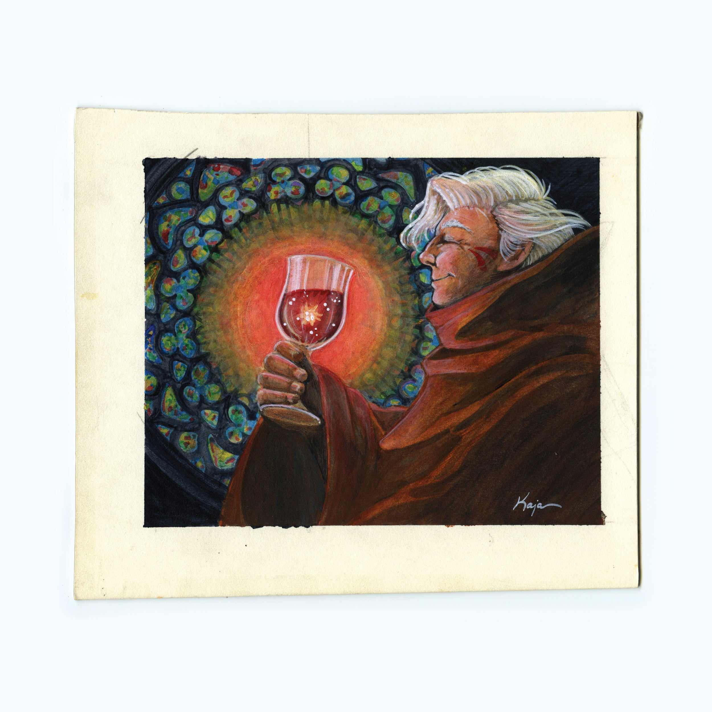Blessed Wine (Original Art)