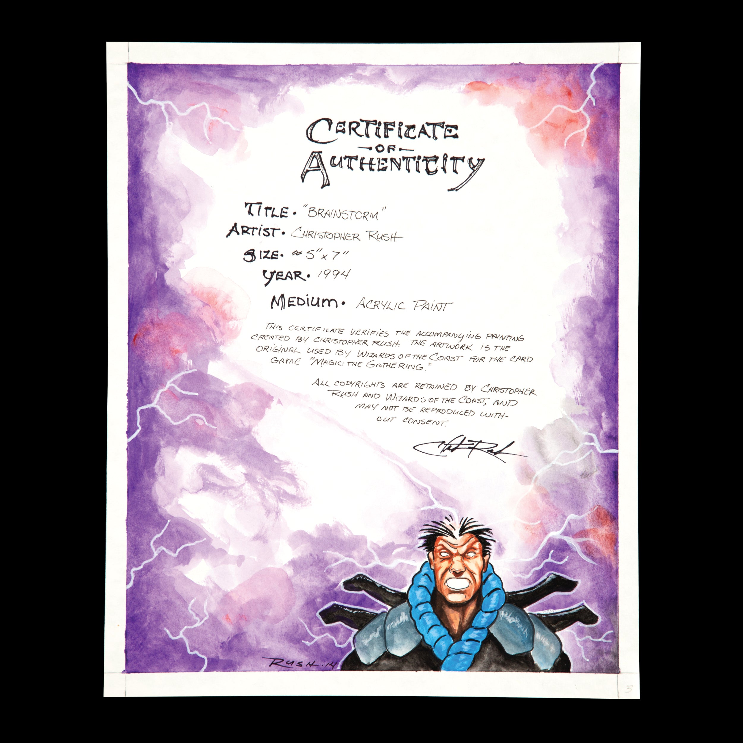 Brainstorm (Original Art)