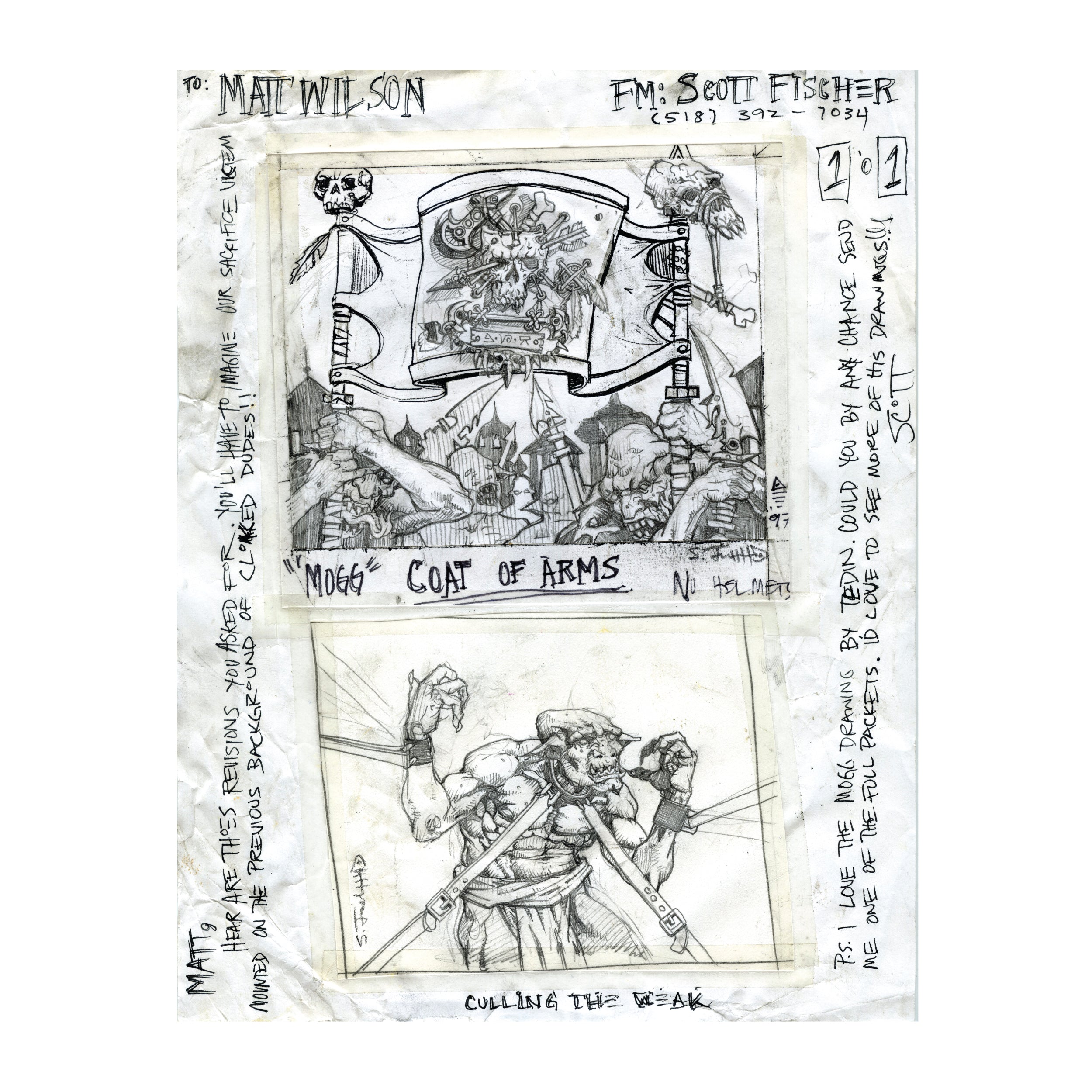Coat of Arms (Original Sketch)