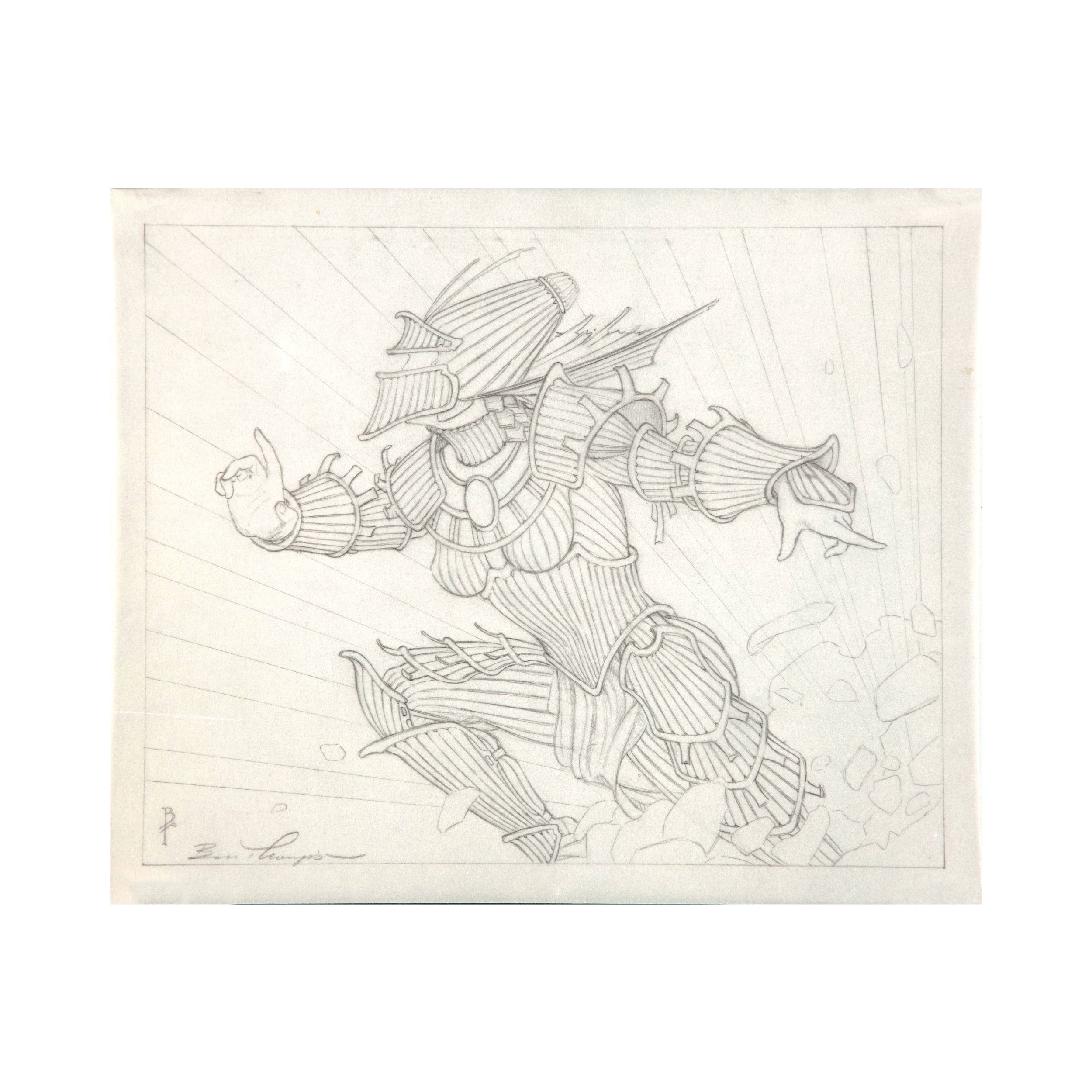 Daru Mender (Original Sketch)