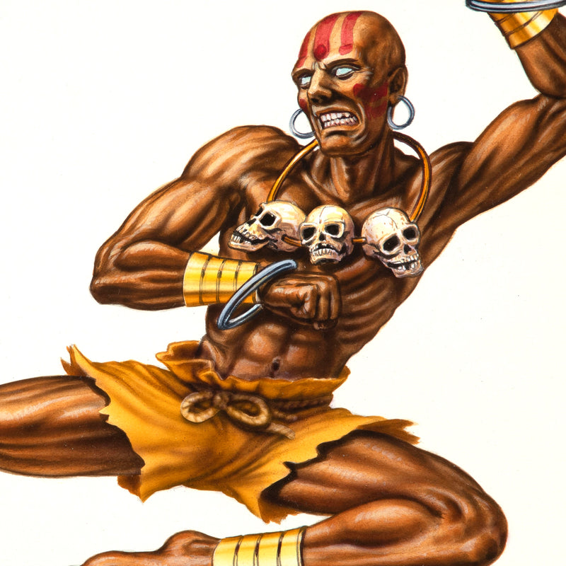 Dhalsim Character Painting (Street Fighter II)