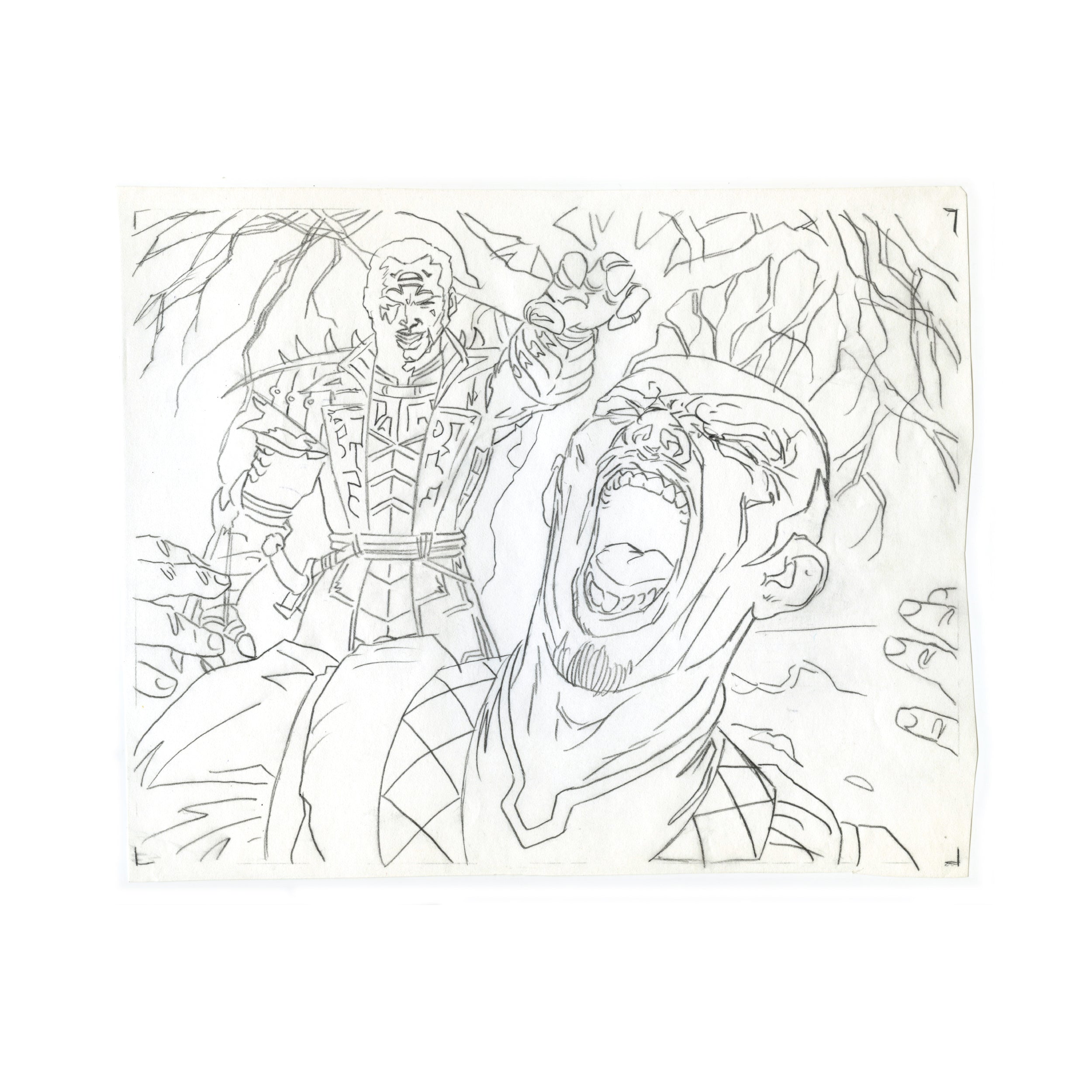 Duress (Original Sketch)