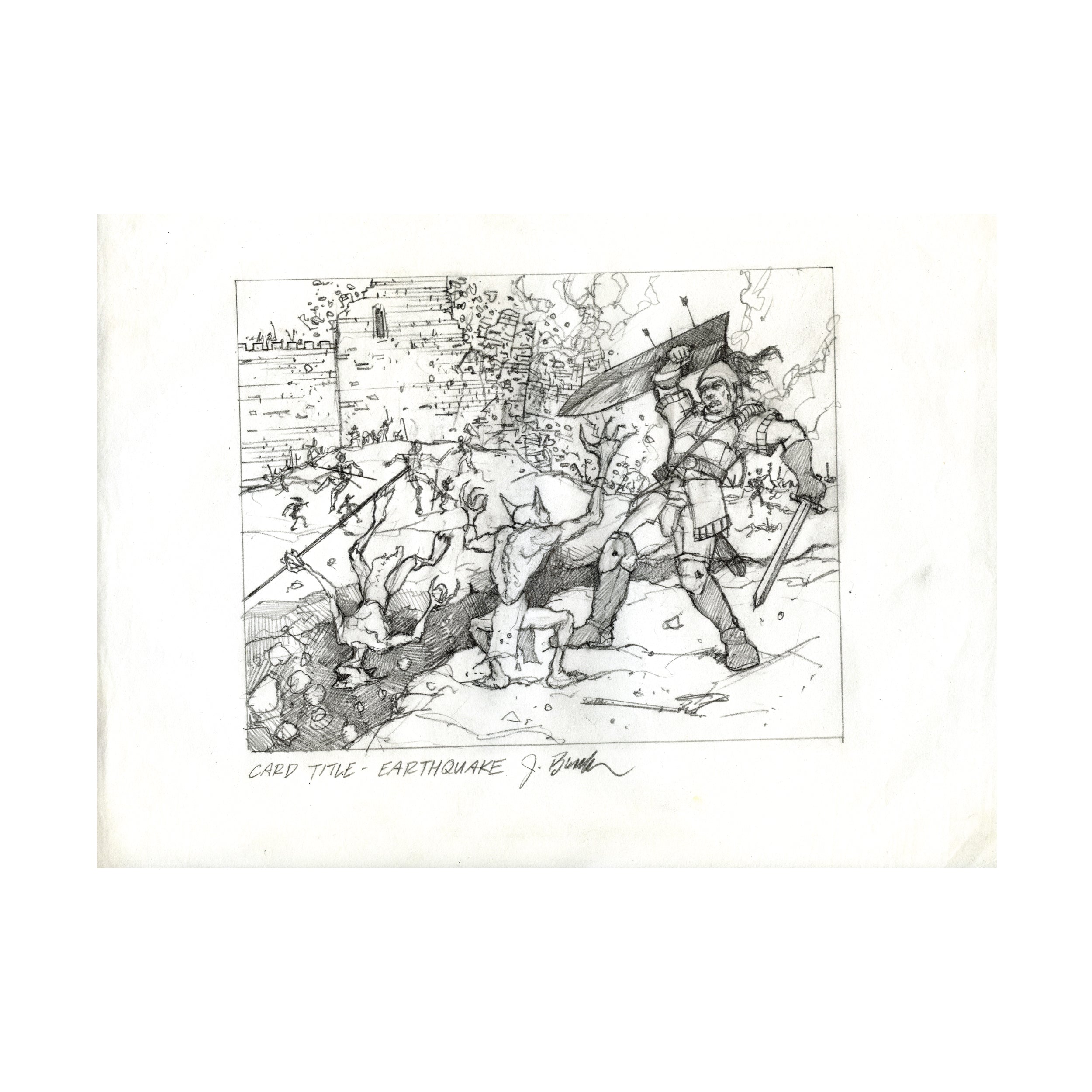 Earthquake (Original Sketch)
