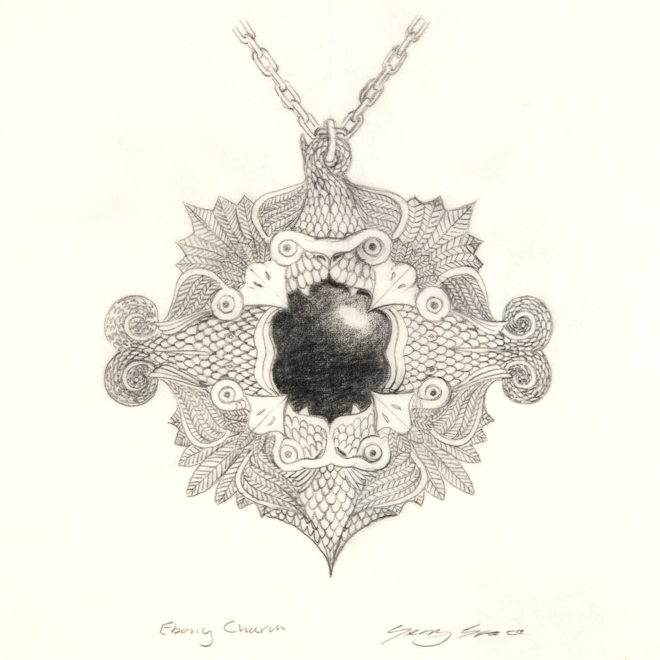 Ebony Charm (Original Sketch)