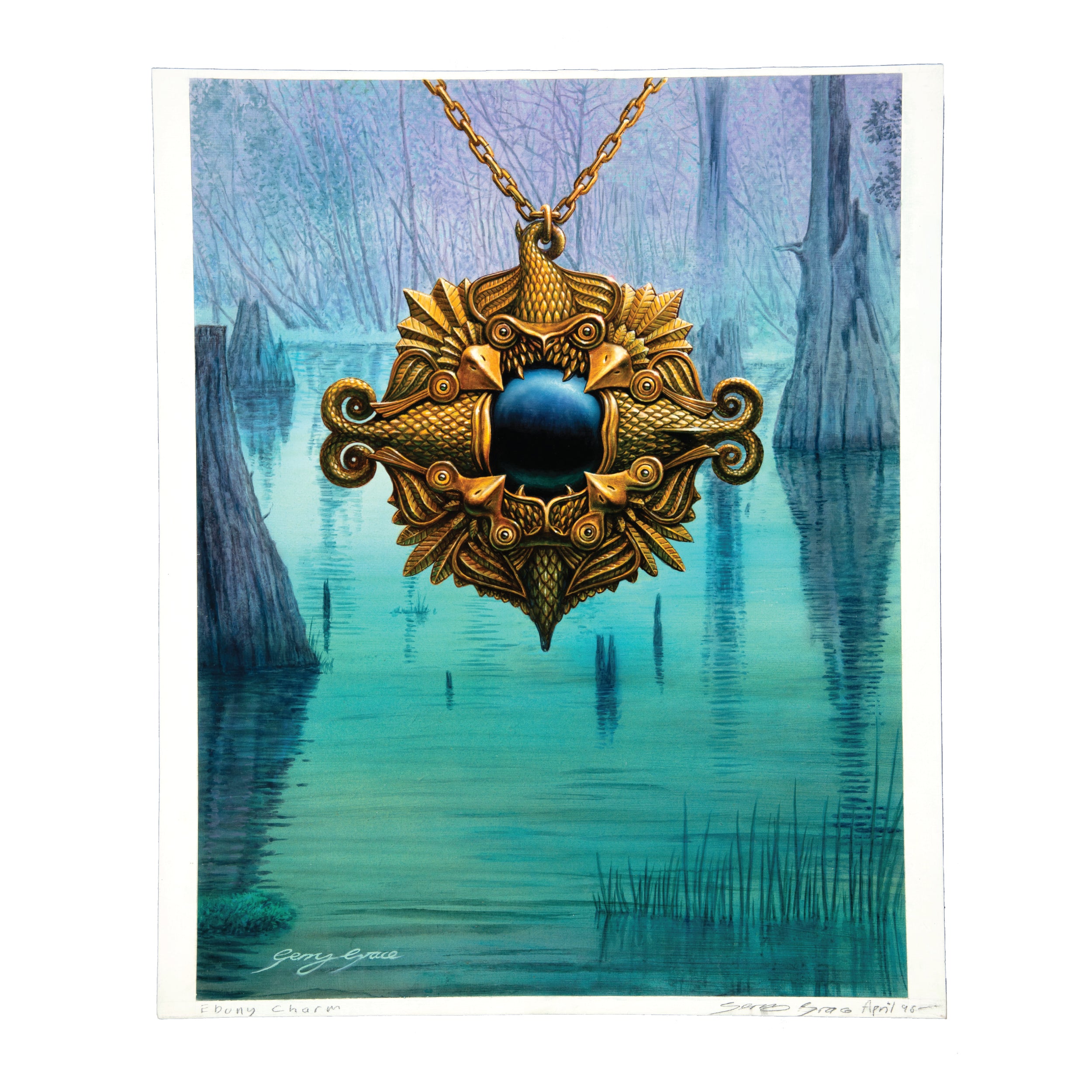 Ebony Charm (Original Art)