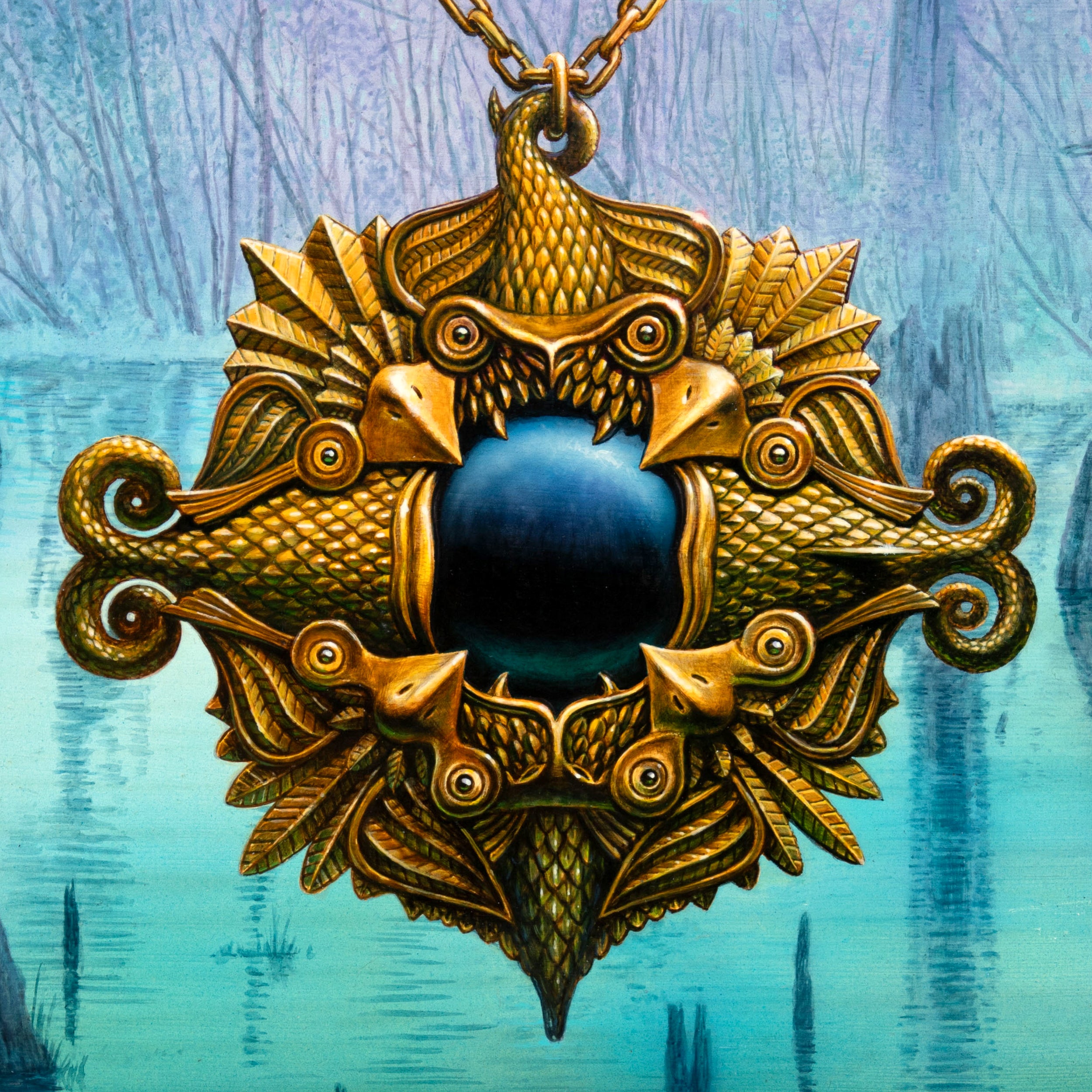 Ebony Charm (Original Art)
