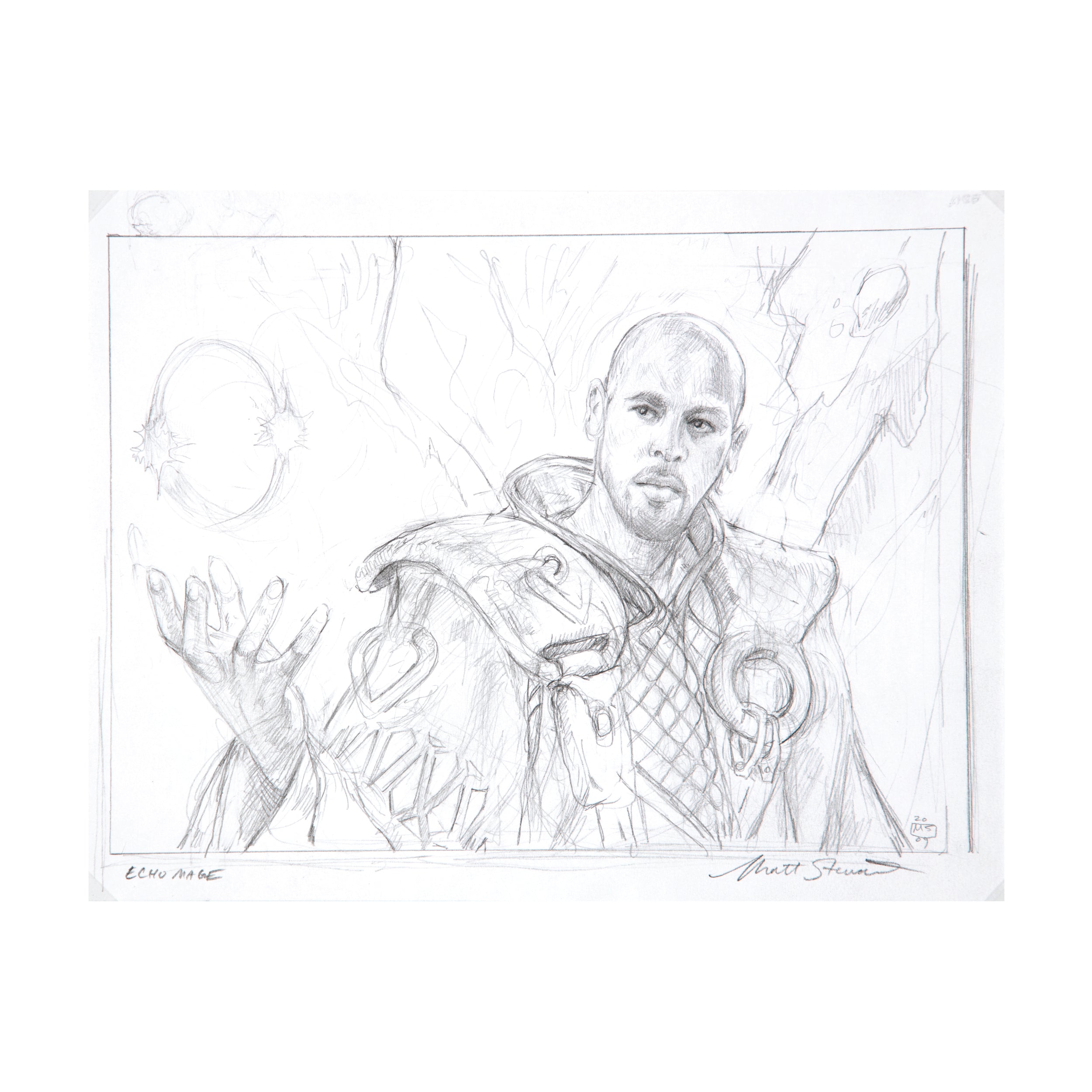 Echo Mage (Original Sketch)