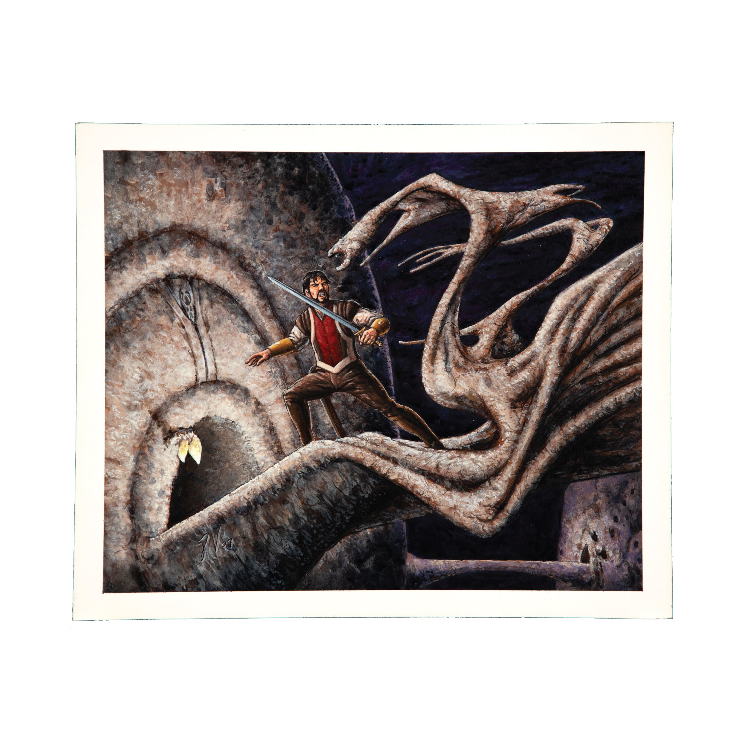 Ensnaring Bridge (Original Art)