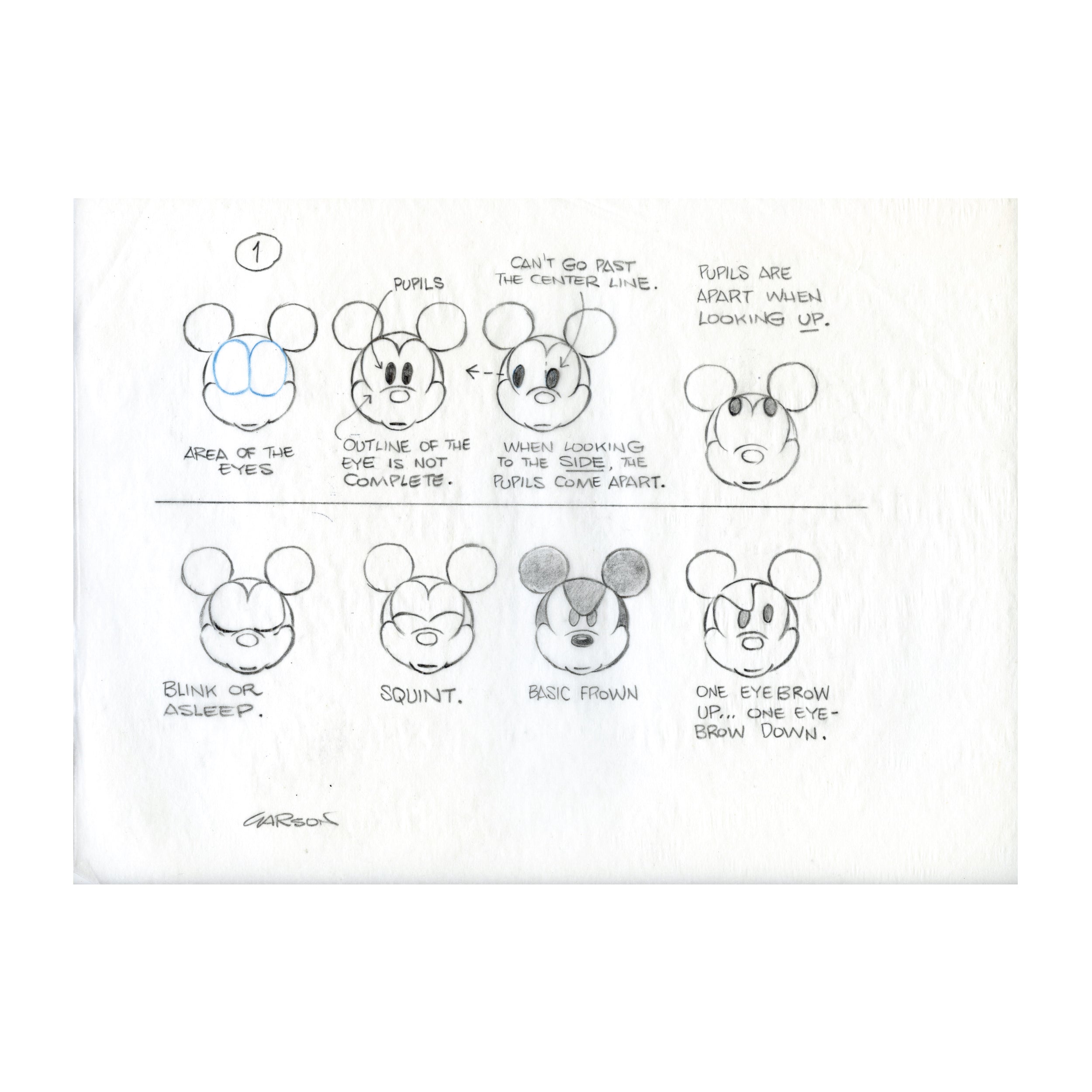 Epic Mickey Sketch 12 (Nintendo Wii)