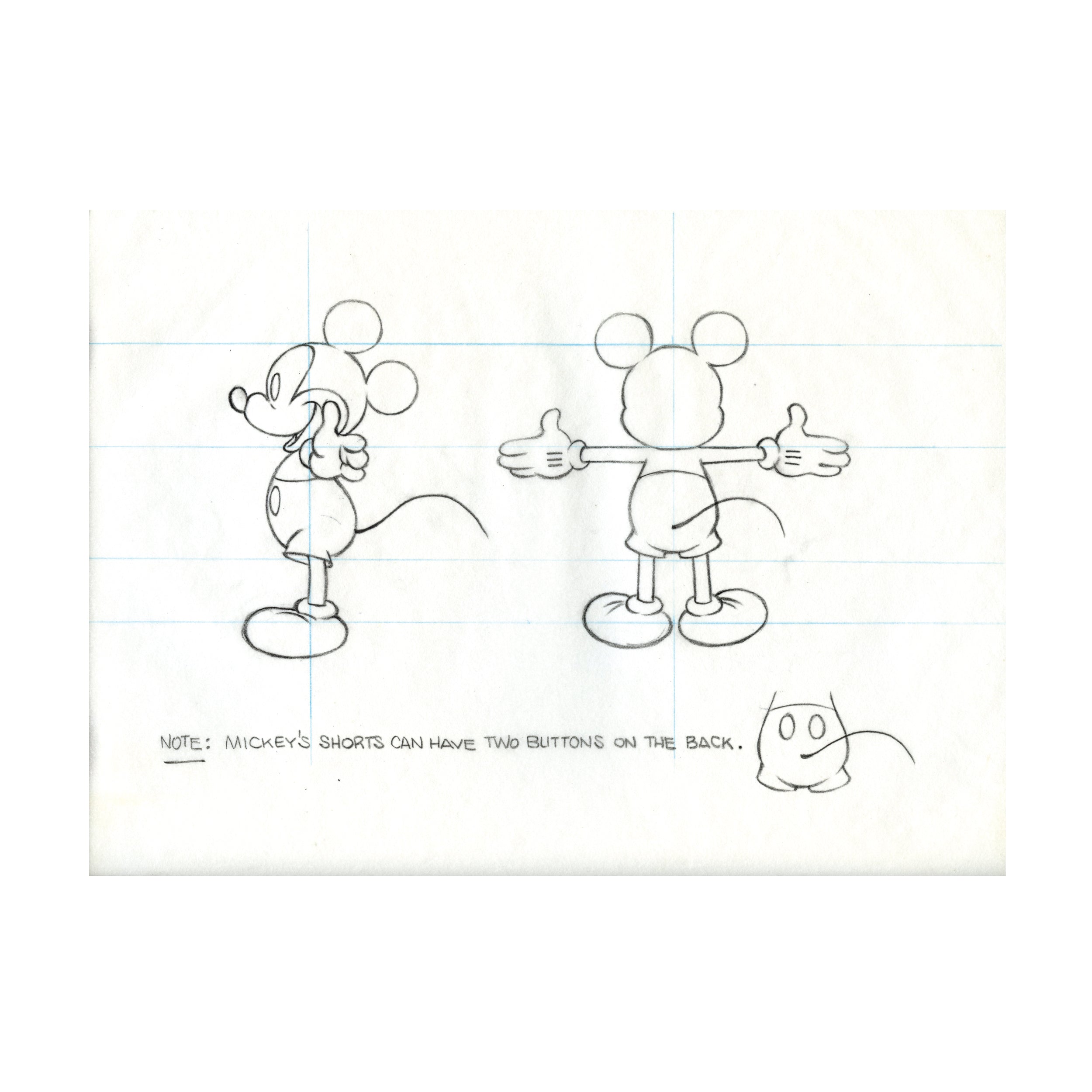 Epic Mickey Sketch 19 (Nintendo Wii)