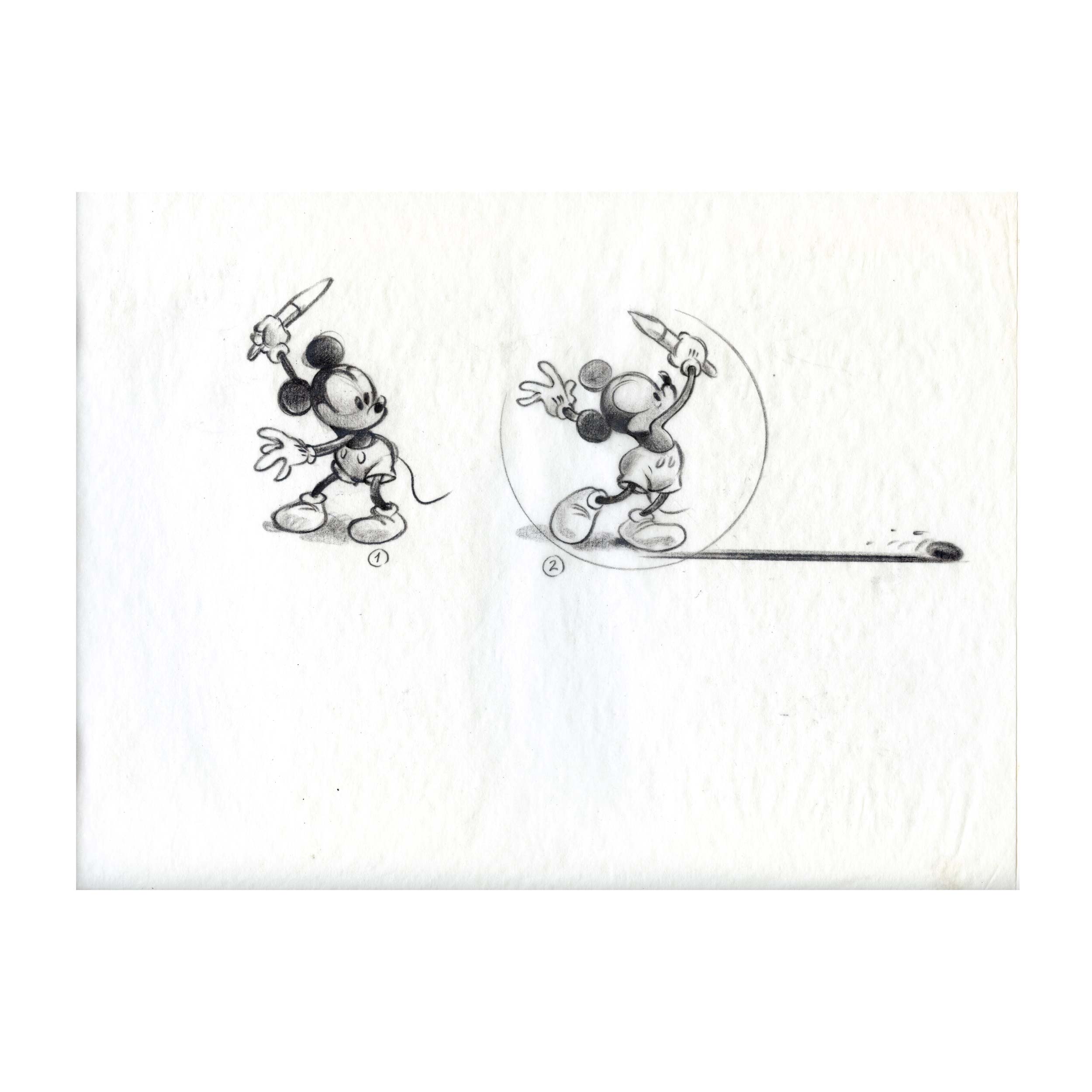 Epic Mickey Sketch 23 (Nintendo Wii)