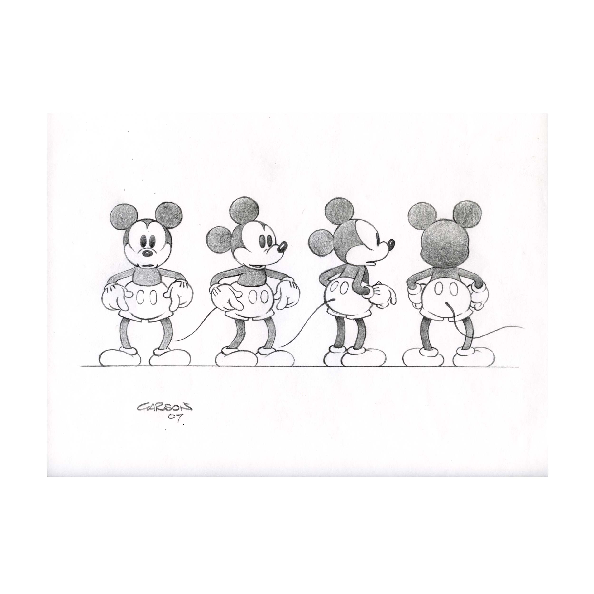 Epic Mickey Sketch 27 (Nintendo Wii)