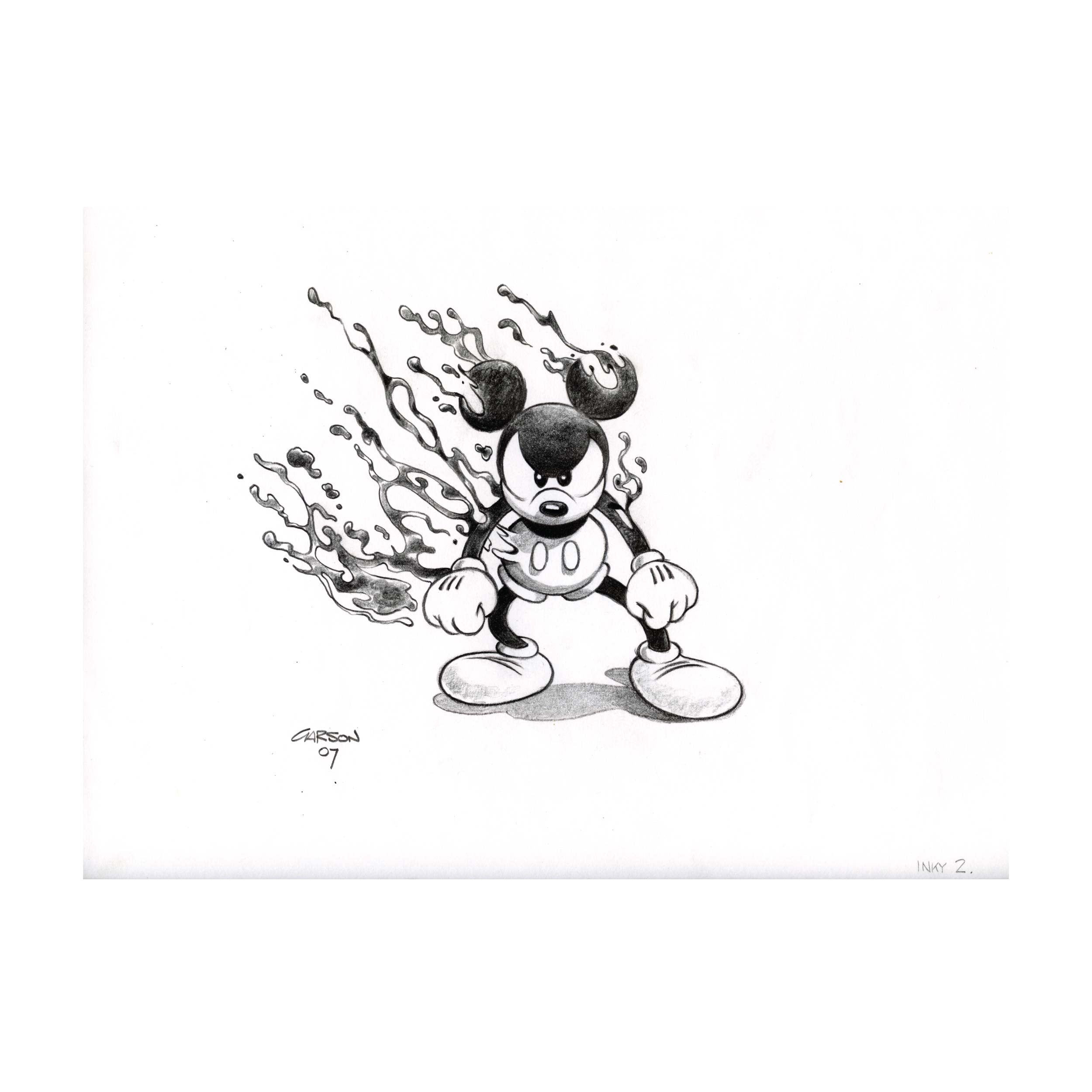 Epic Mickey Sketch 28 (Nintendo Wii)