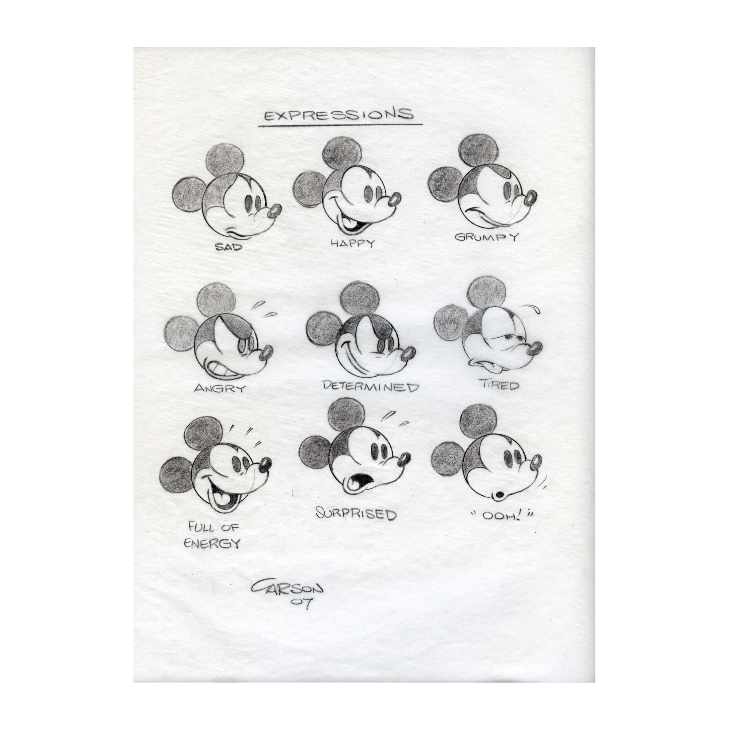 Epic Mickey Sketch 8 (Nintendo Wii)