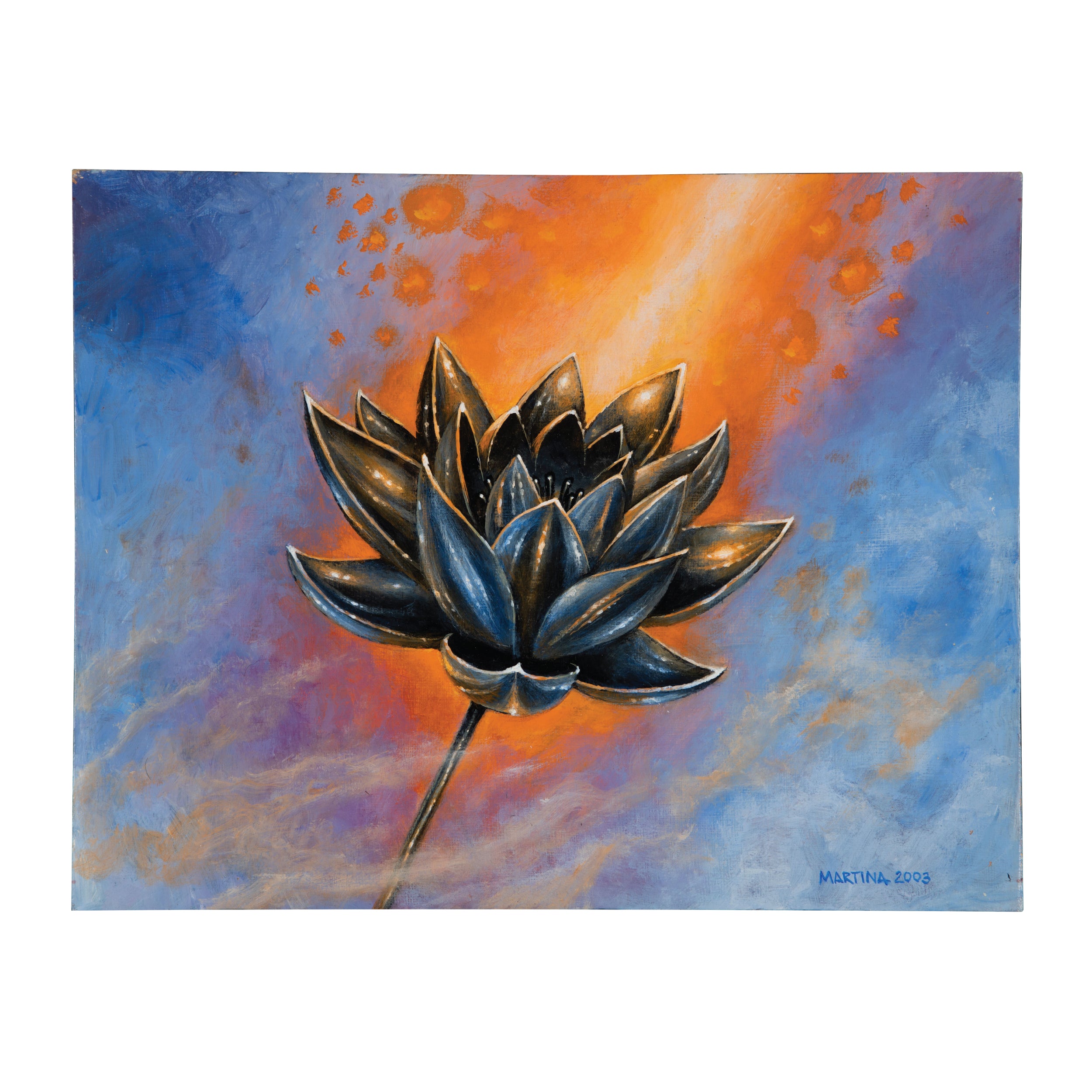 Gilded Lotus (Original Art)