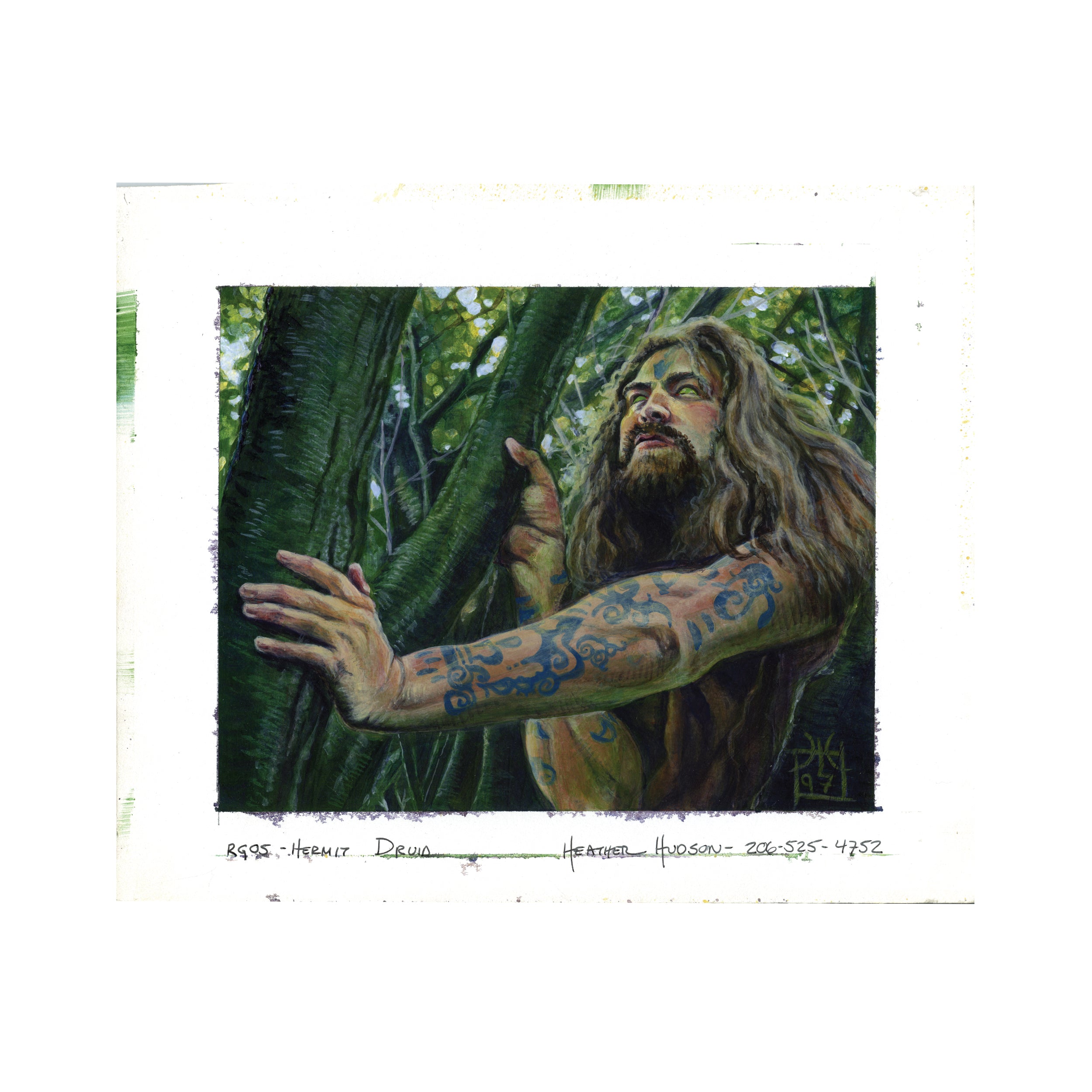 Hermit Druid (Original Art)