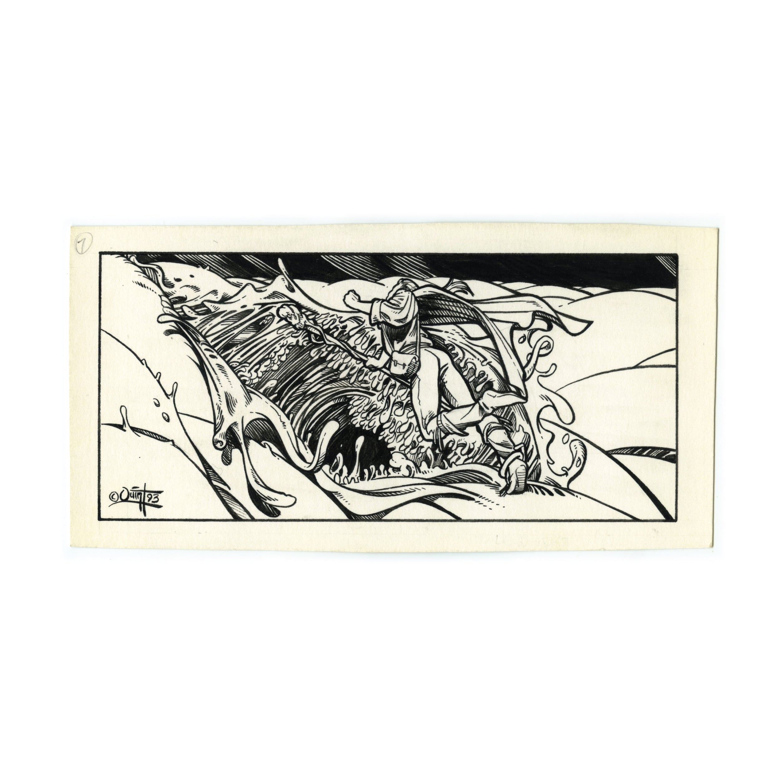 Hoover woodblock series - Illustration 1