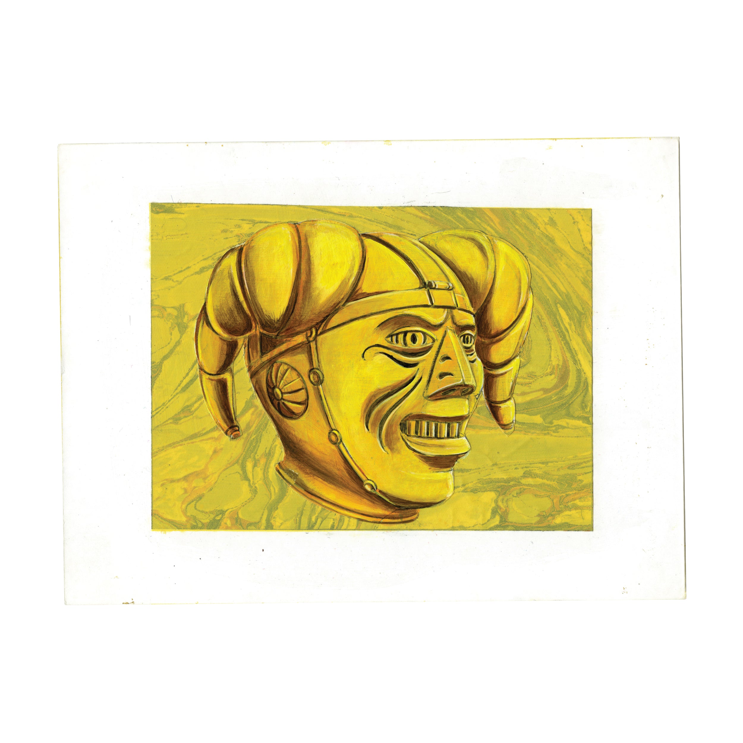 Jester's Mask (Original Art)