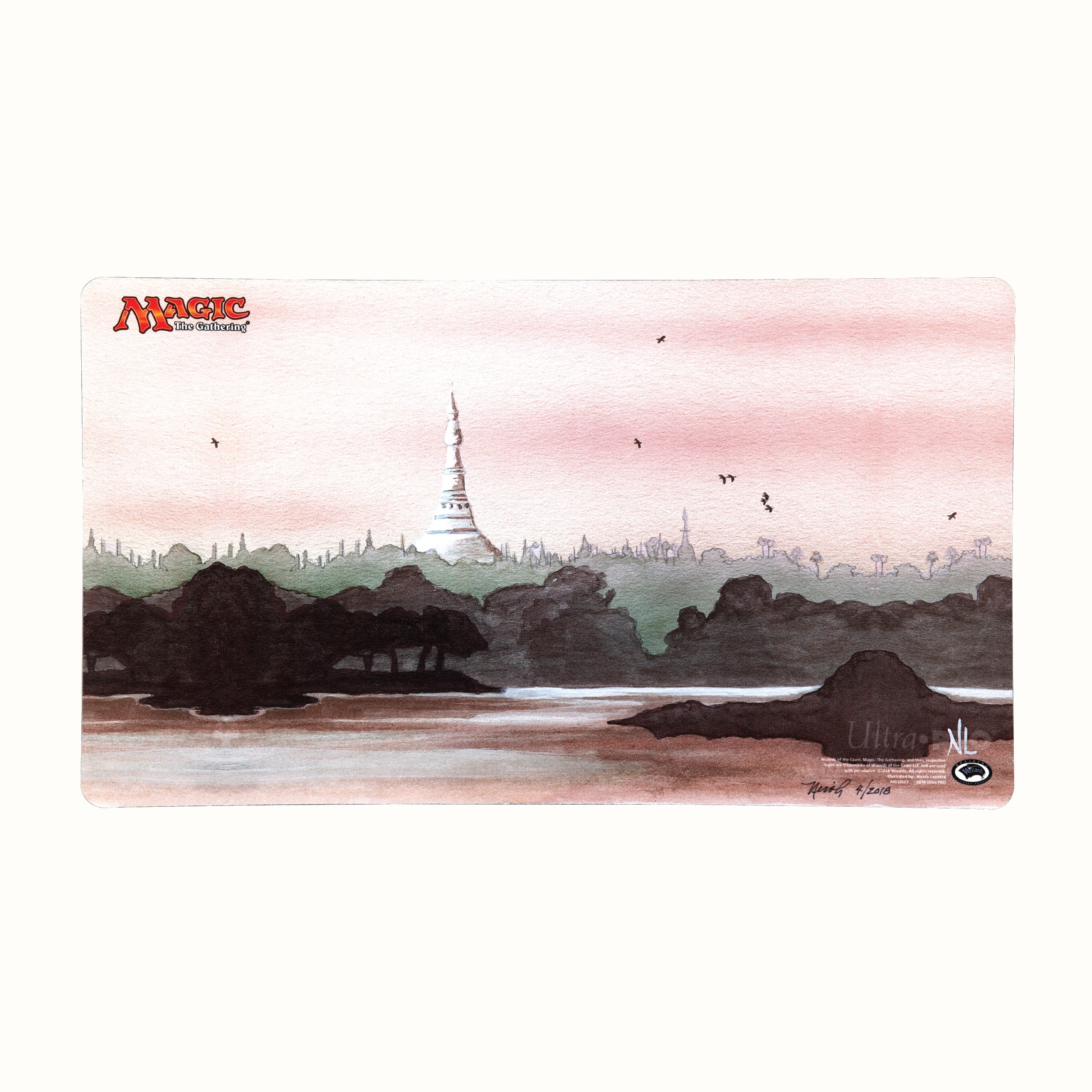 Karakas (signed playmat)