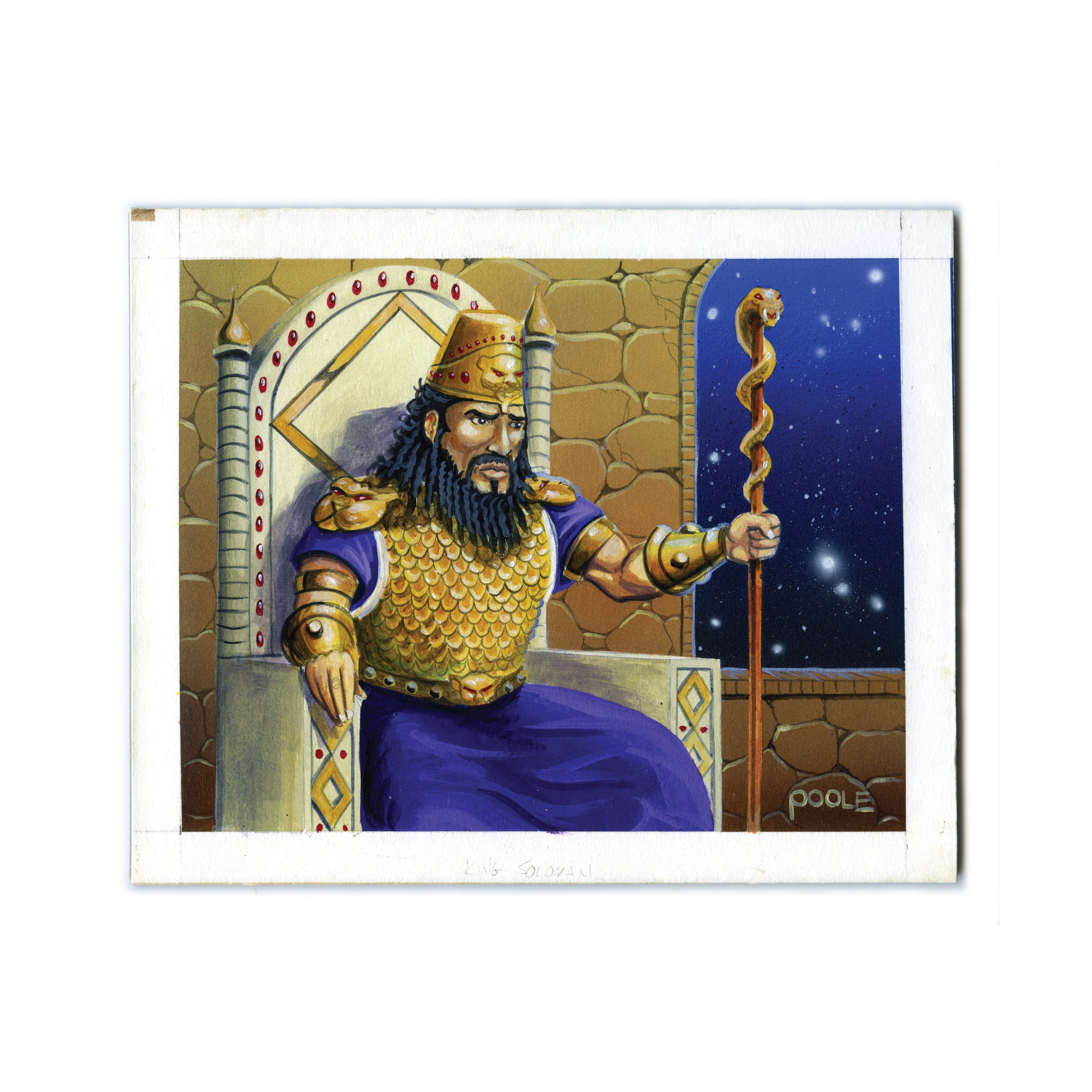 King Suleiman (Original Art)