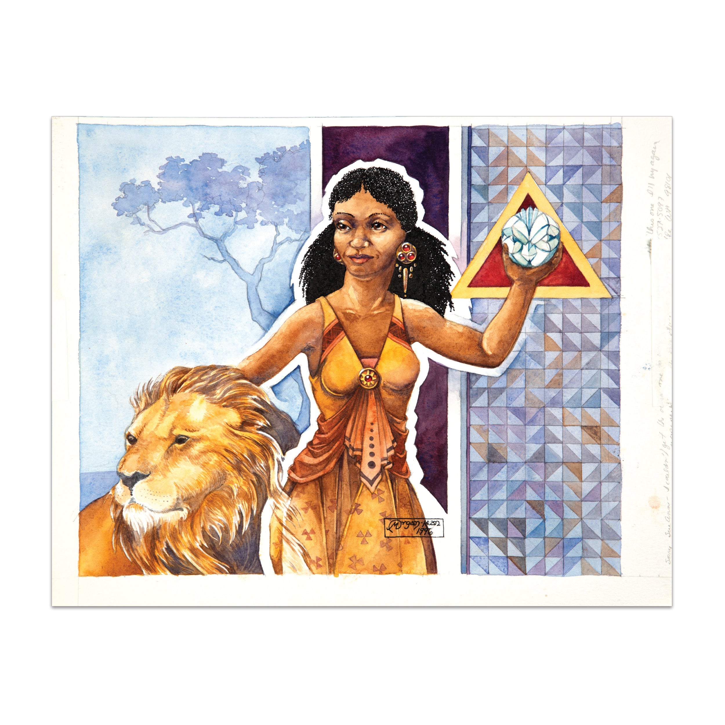 Lion's Eye Diamond (Original Art)