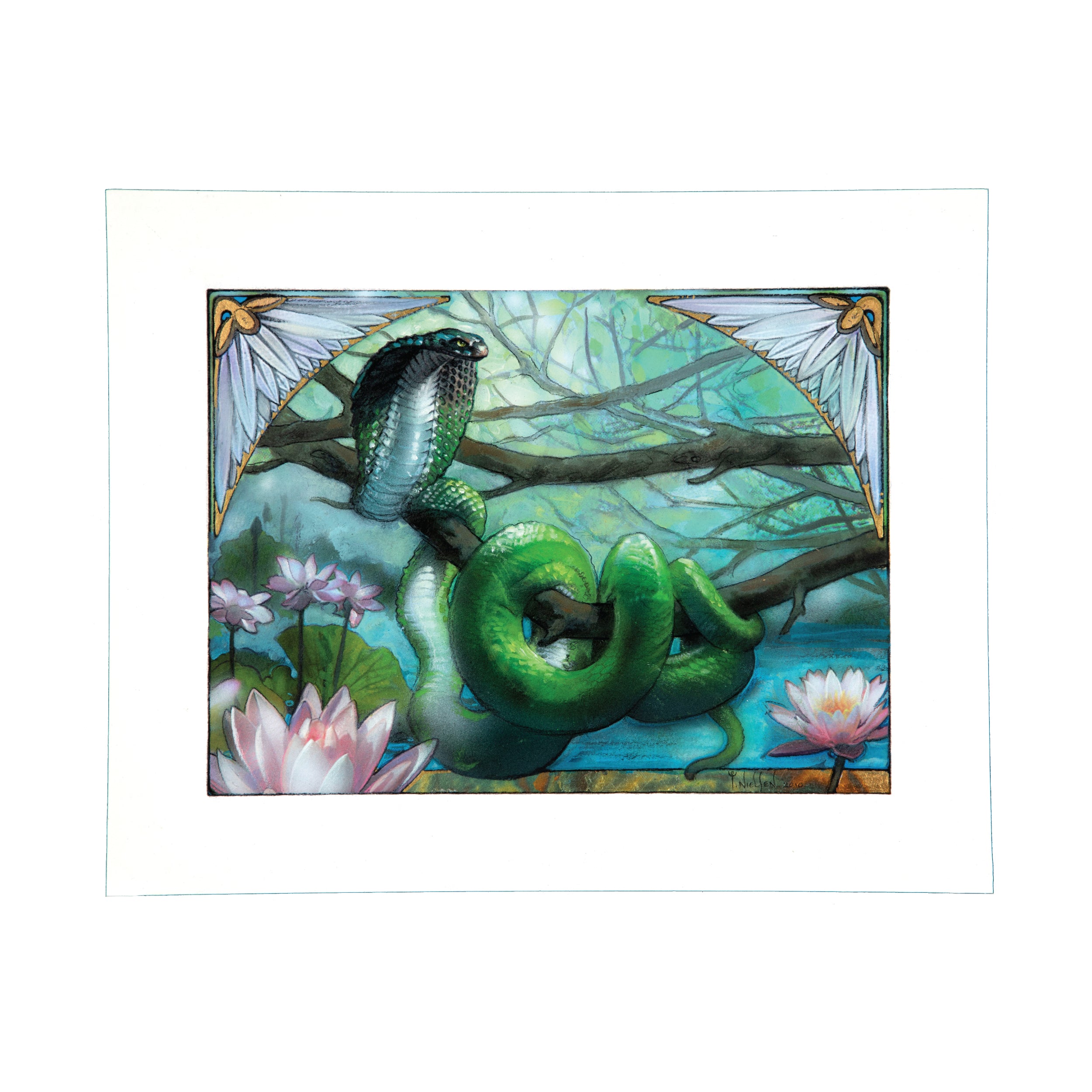 Lotus Cobra (Original Art)