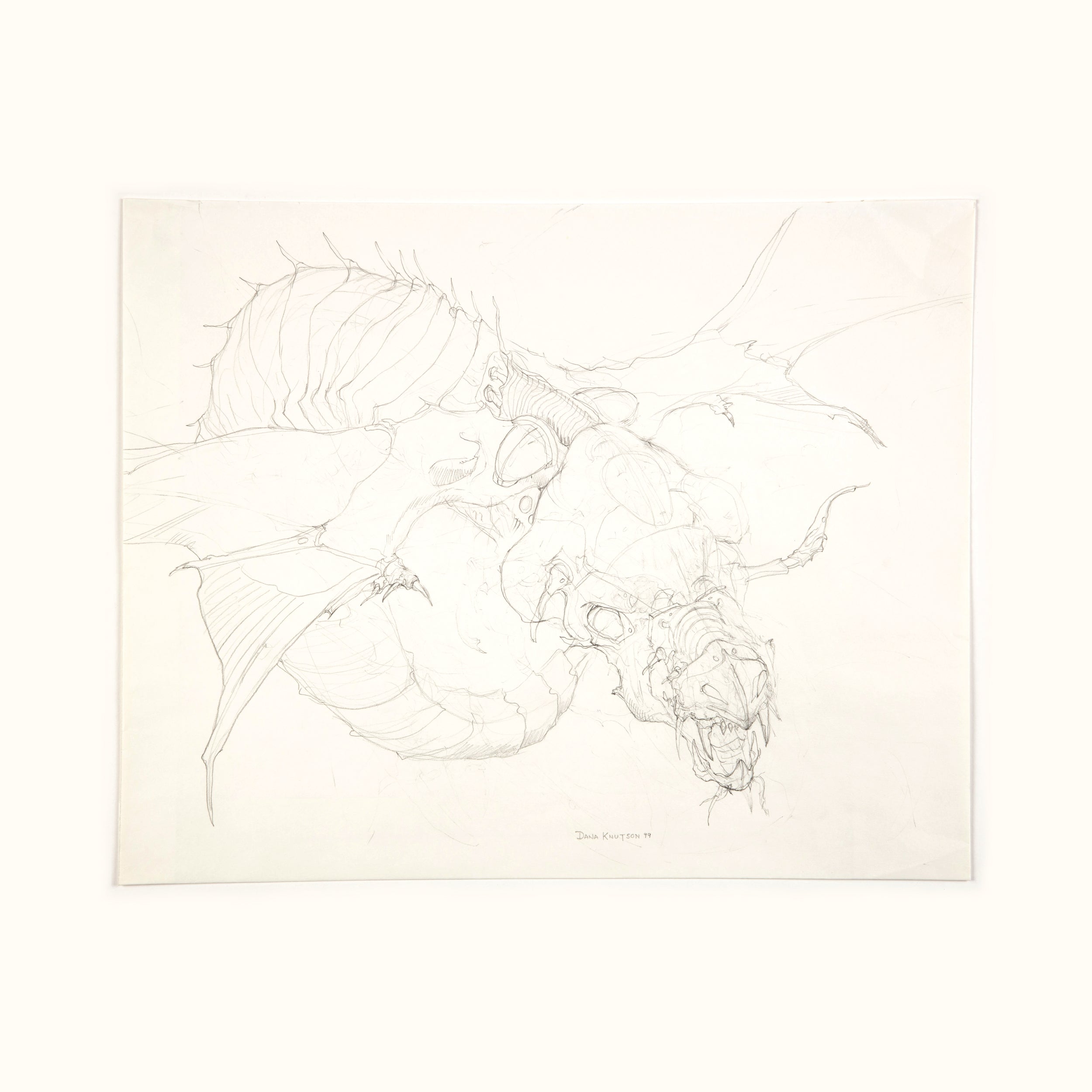 Lotus Guardian (Original Sketch)