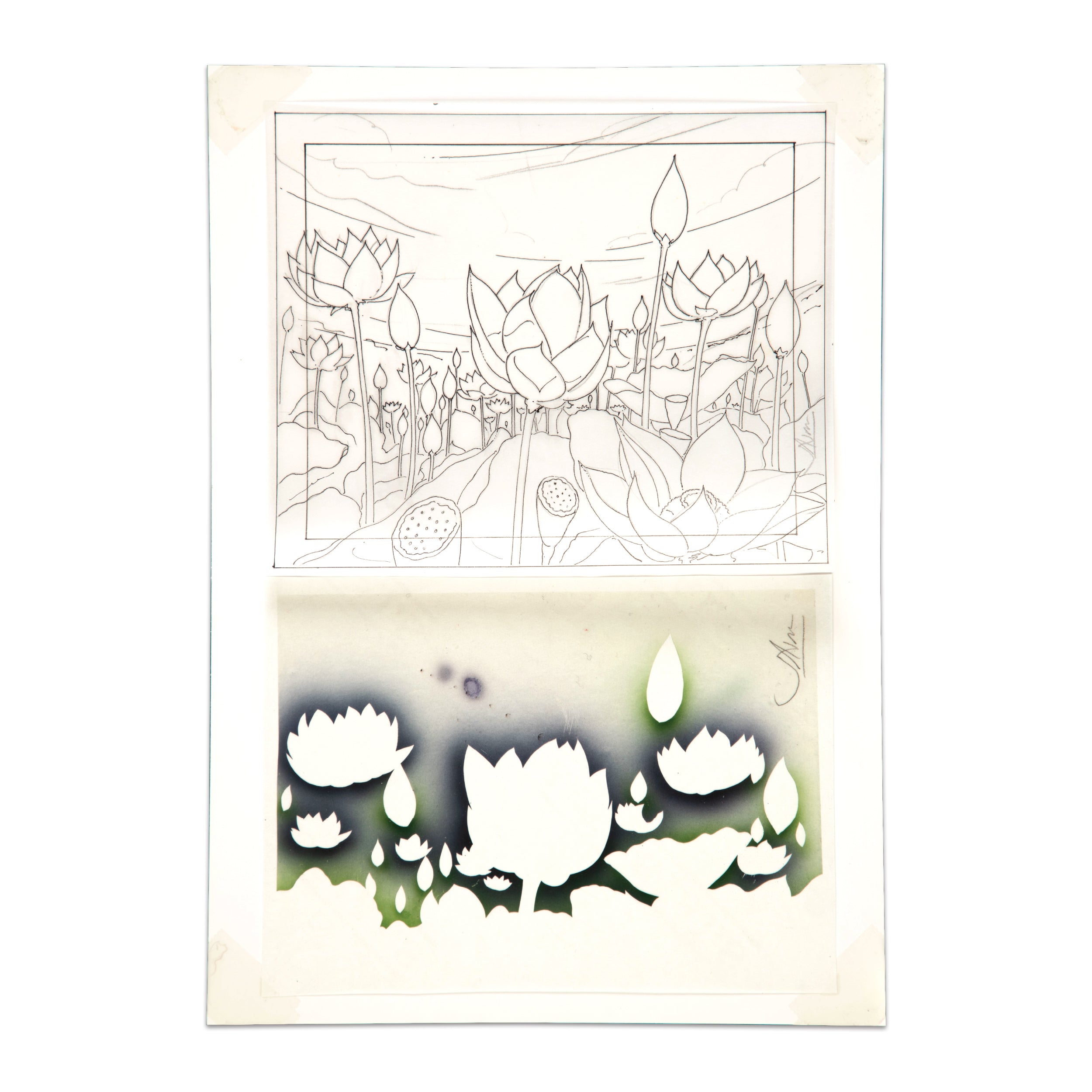 Lotus Vale (Original Sketch)