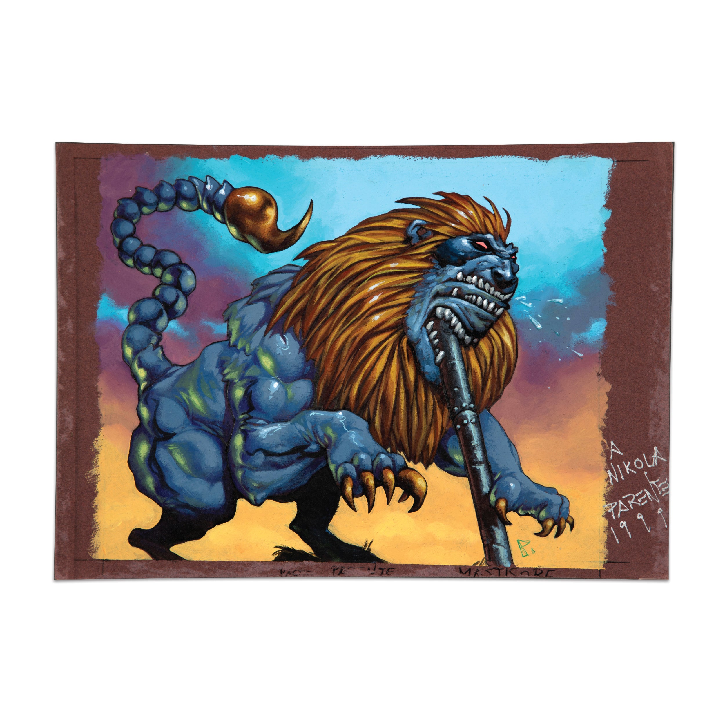 Masticore (Original Art)