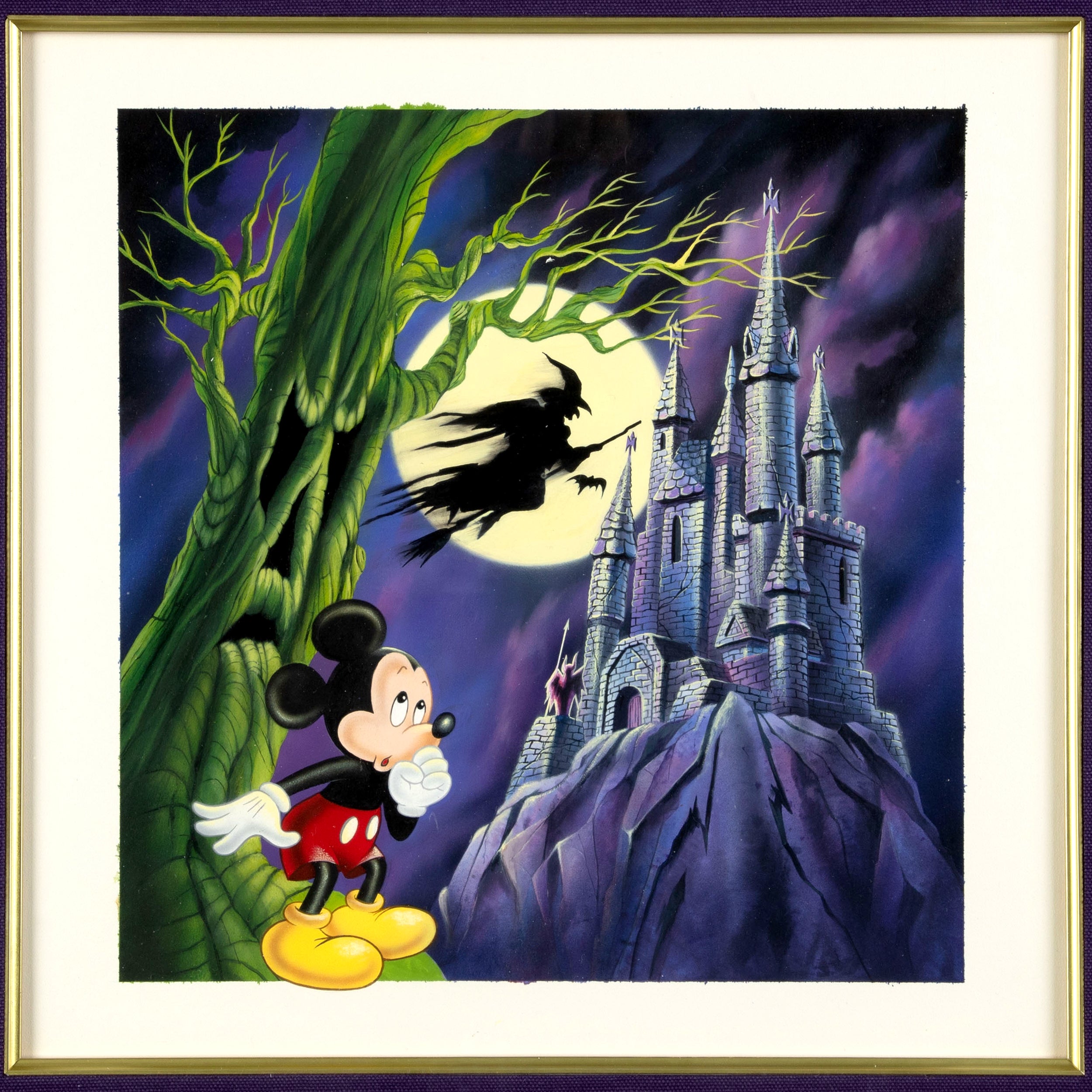 Mickey Mouse: Castle of Illusion Box Cover Original Art