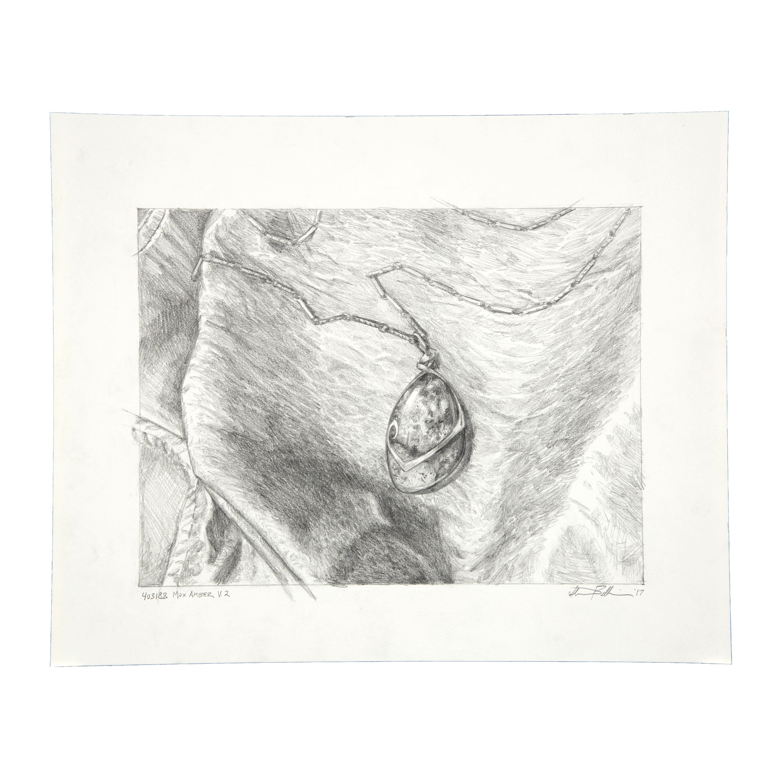 Mox Amber (Original Sketch)