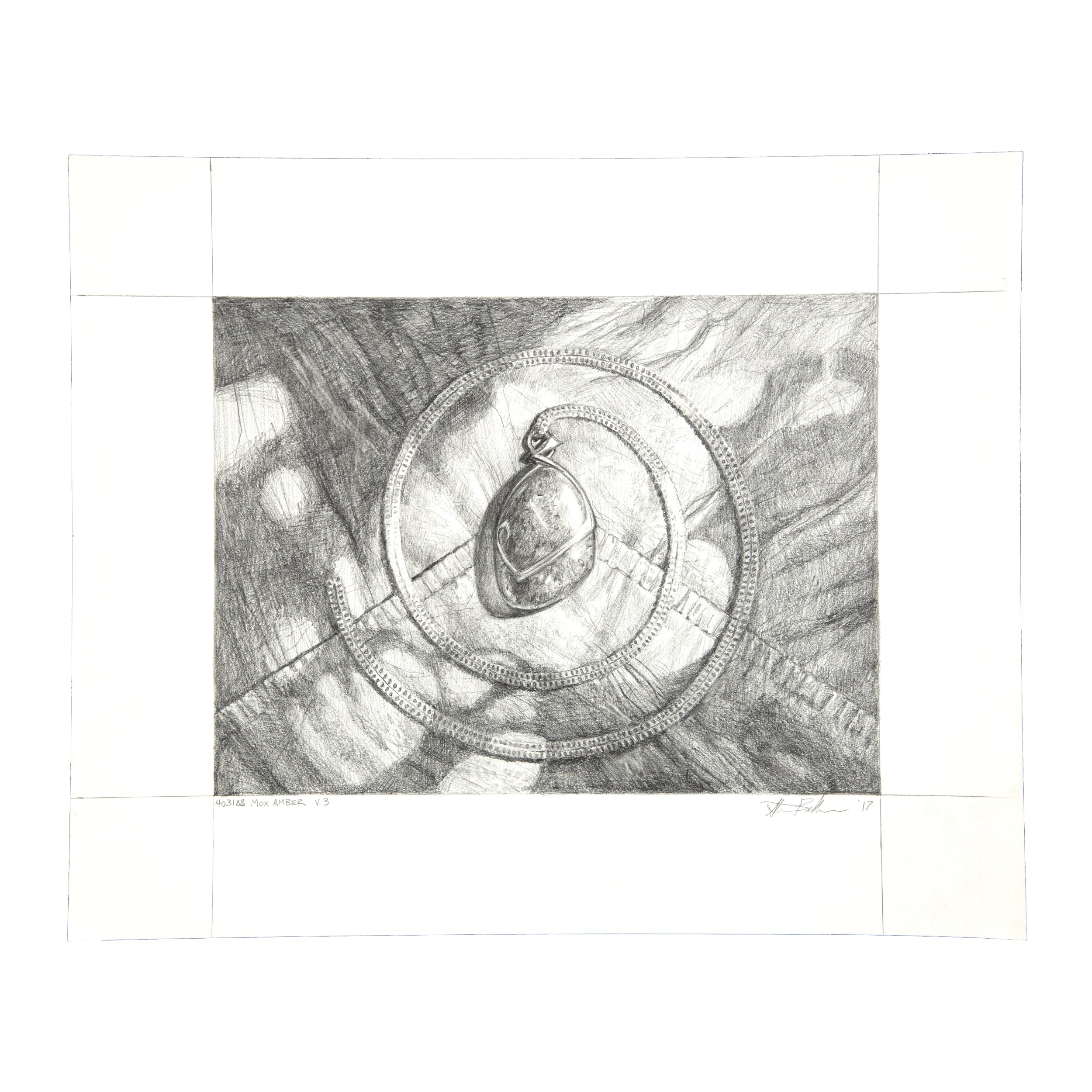 Mox Amber (Original Sketch)