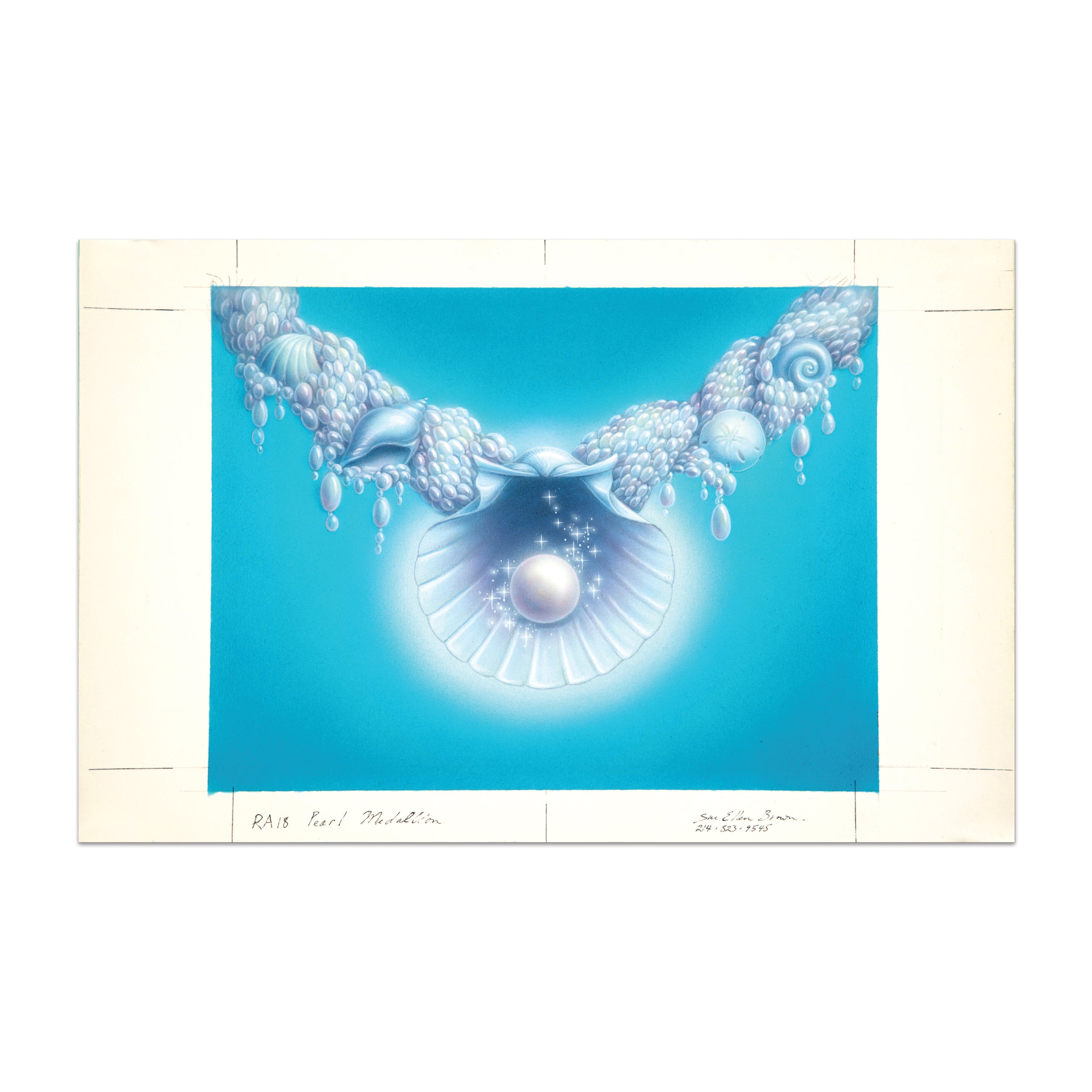 Pearl Medallion (Original Art)