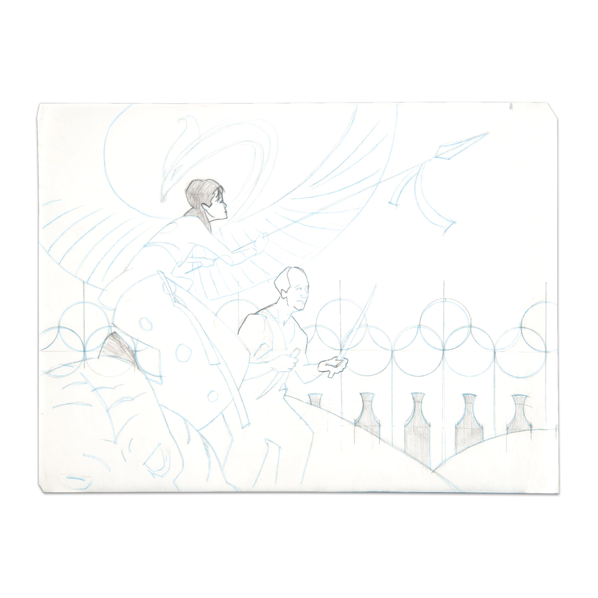 Phoenix Heart (Original Sketch)