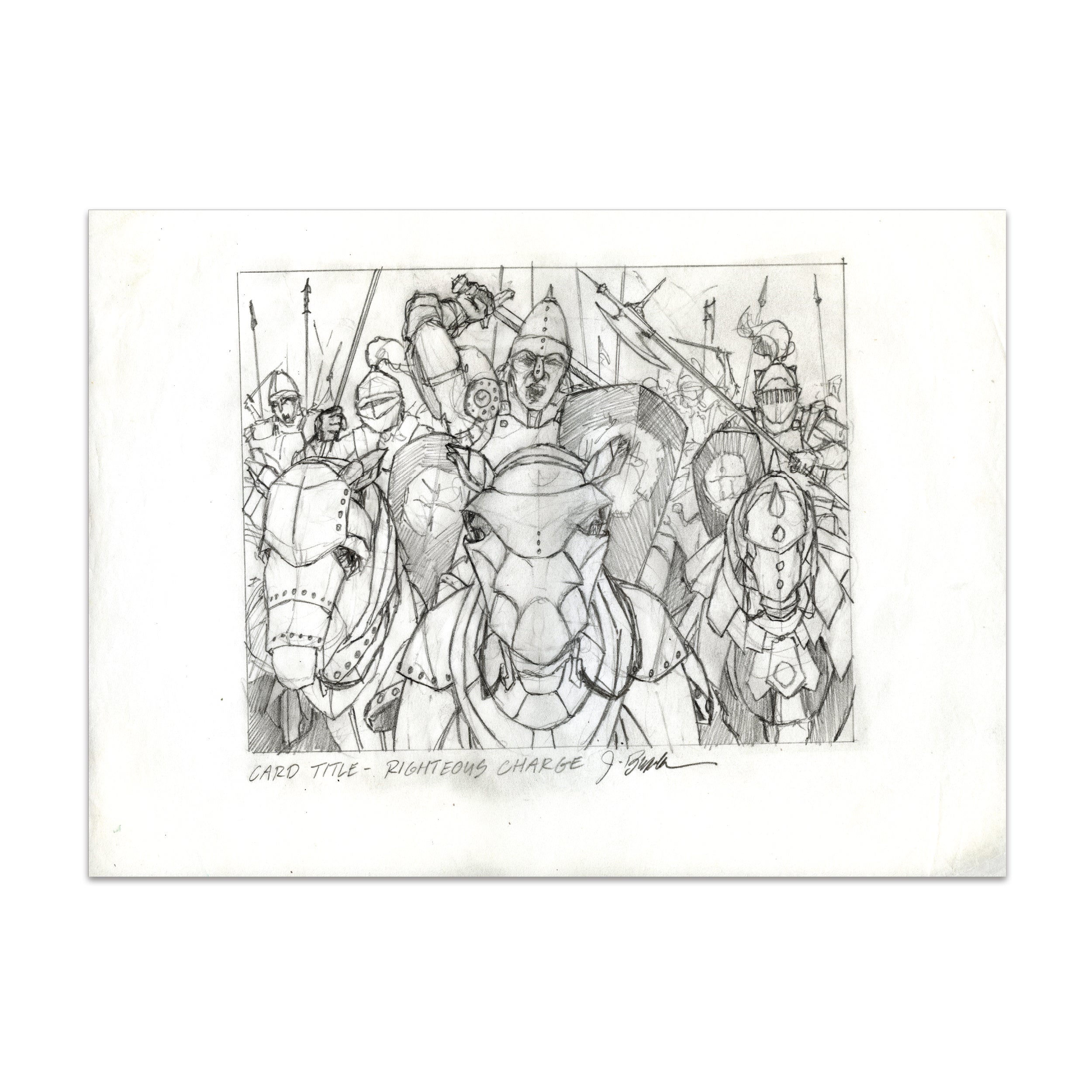 Righteous Charge (Original Sketch)