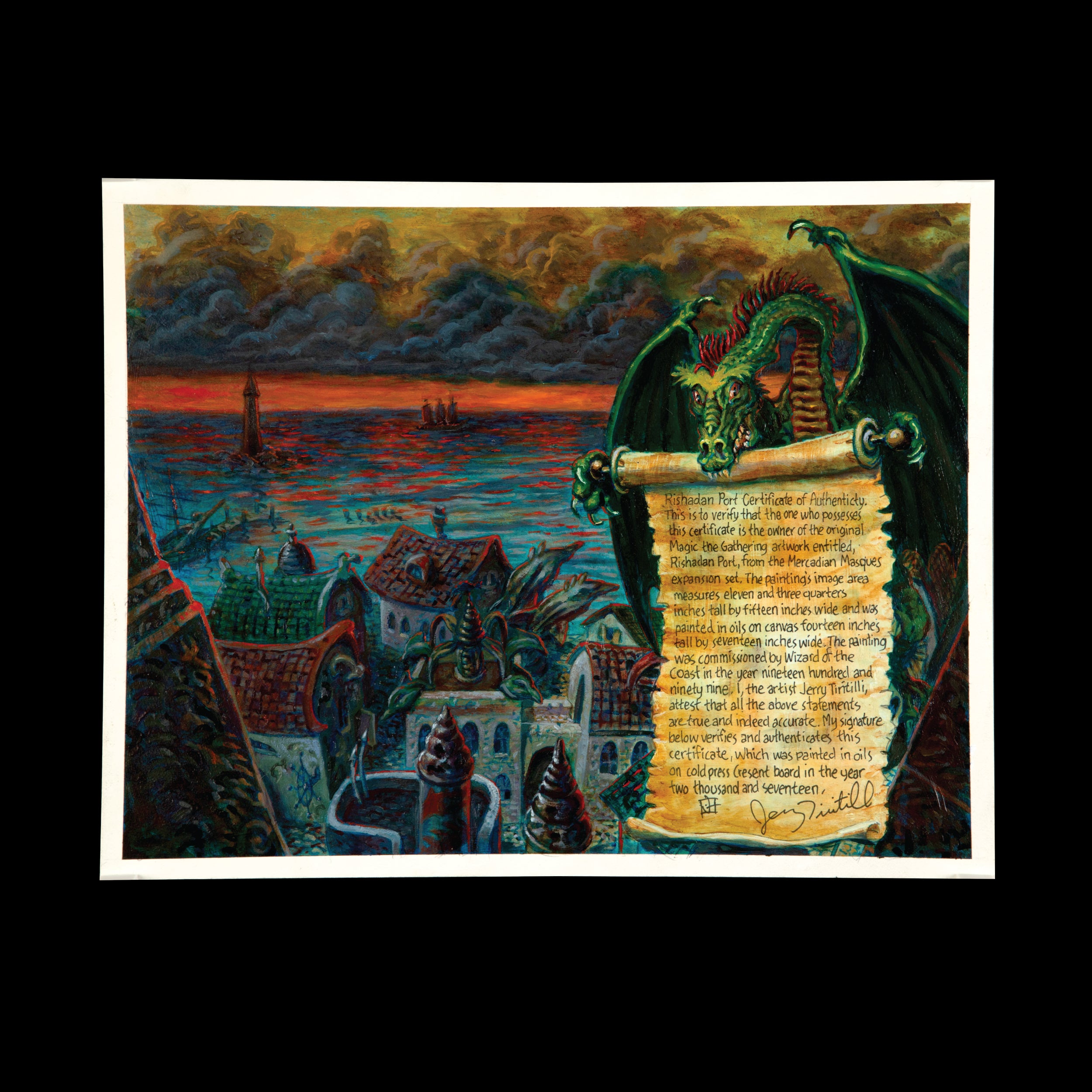 Rishadan Port (Original Art)