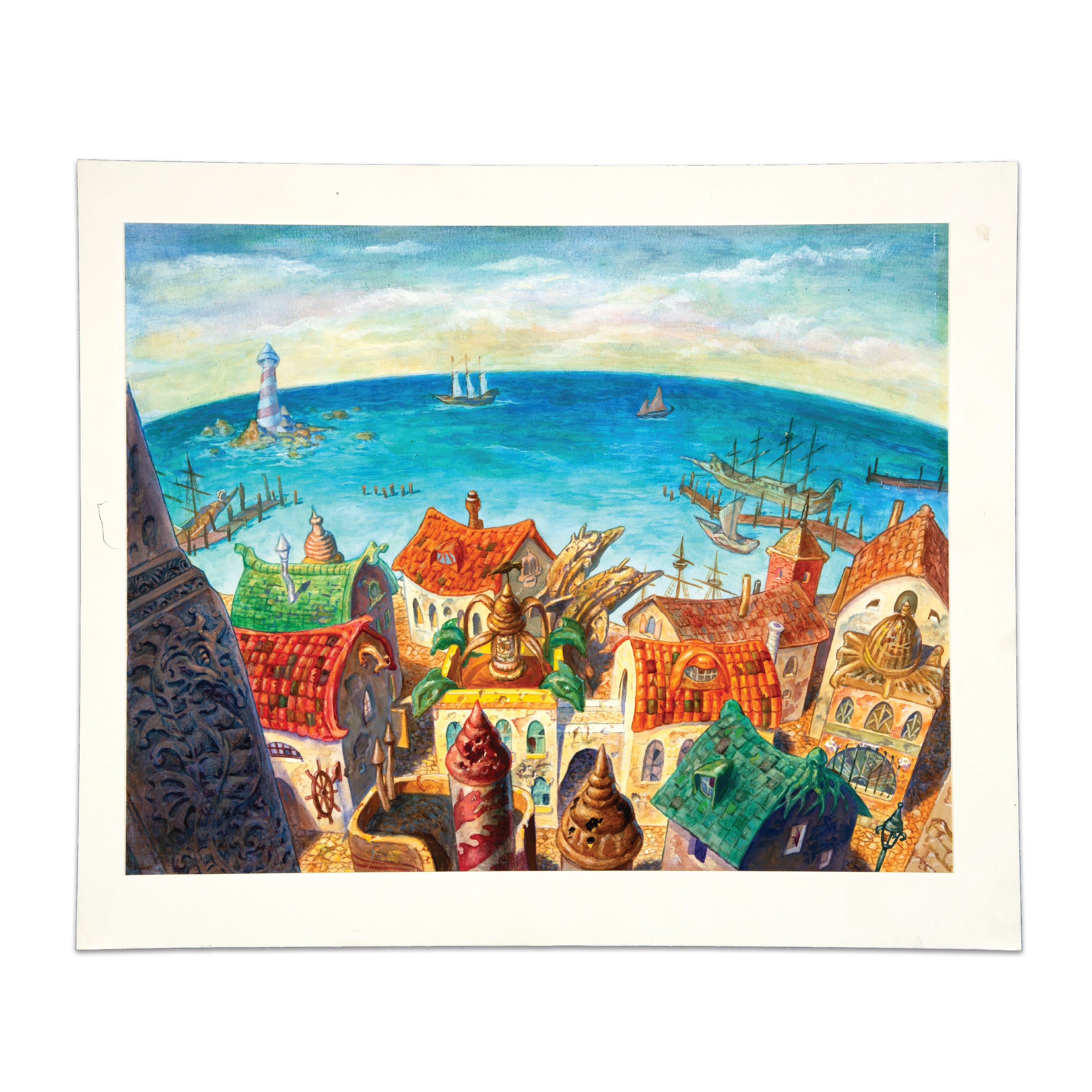 Rishadan Port (Original Art)
