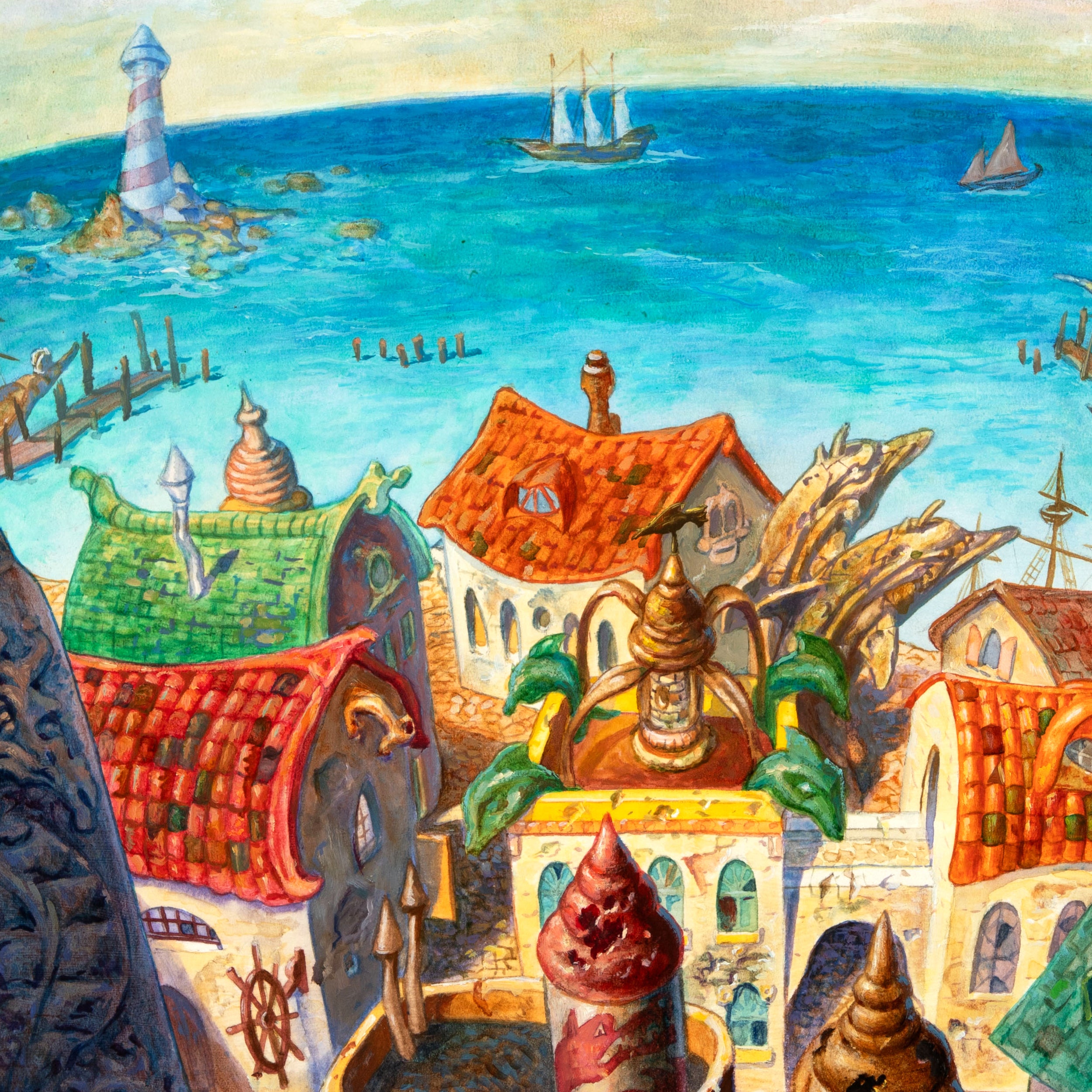 Rishadan Port (Original Art)