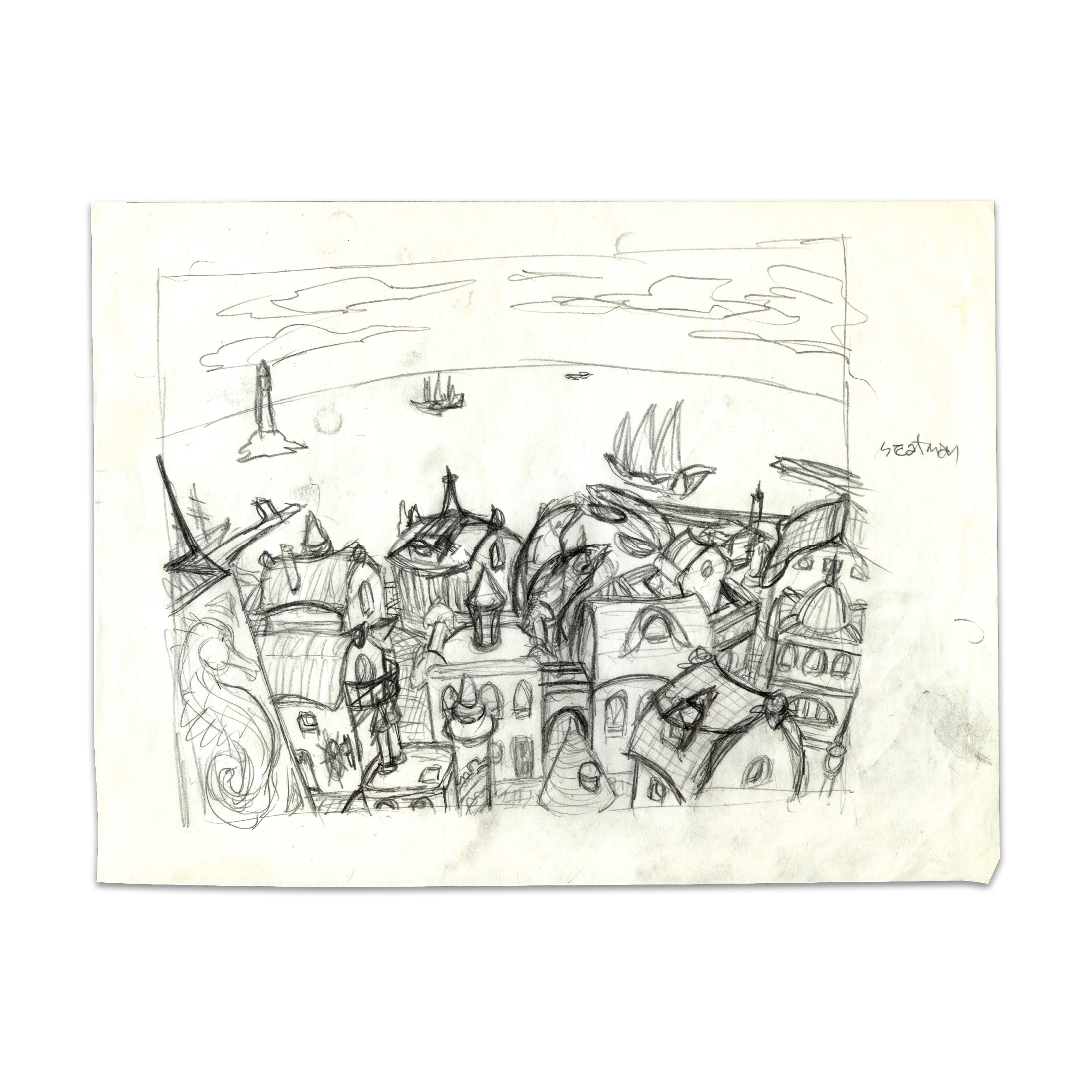 Rishadan Port (Original Sketch)