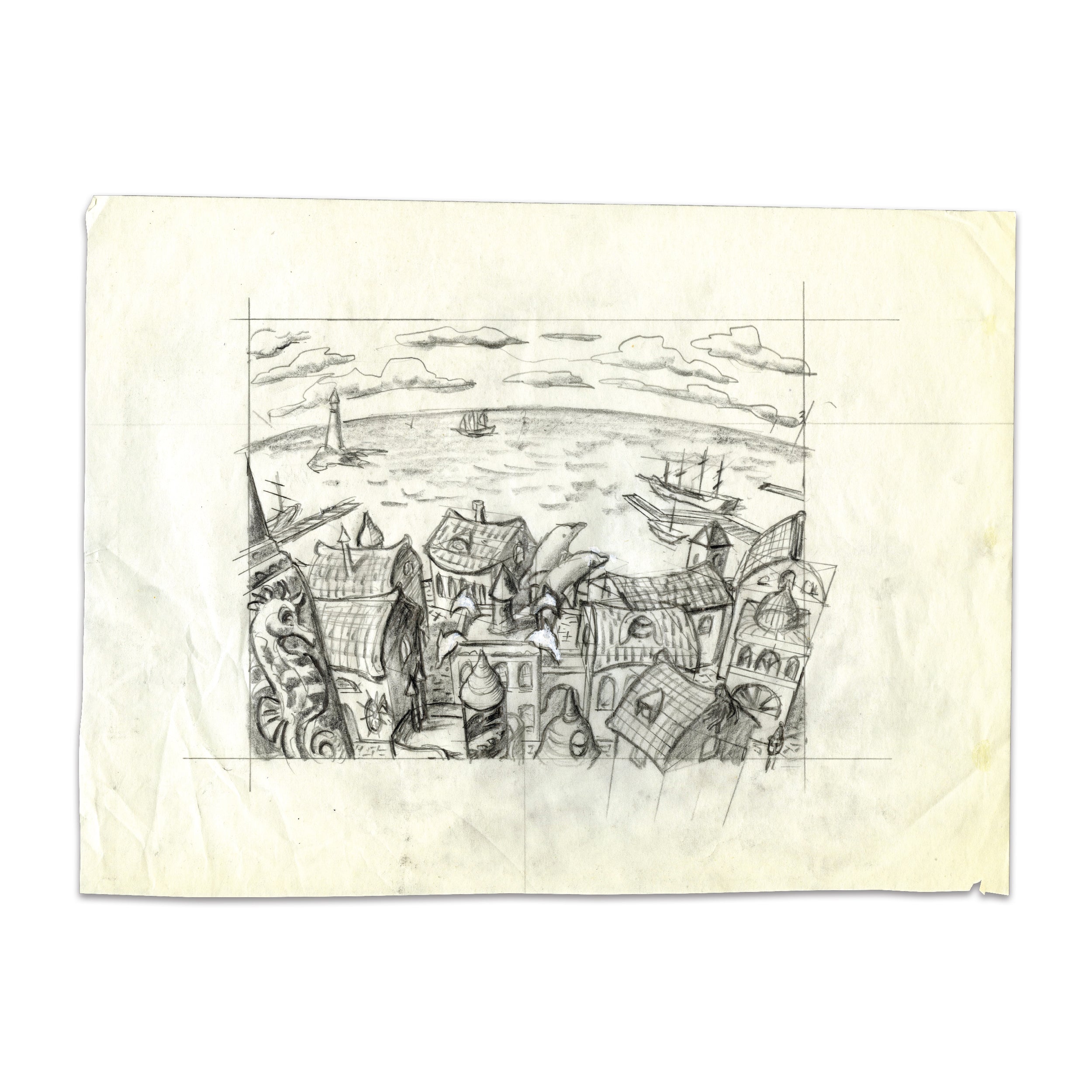Rishadan Port (Original Sketch)