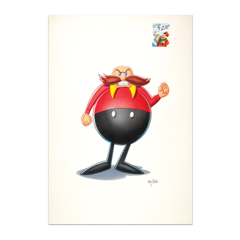 Robotnik Character Painting (Sonic the Hedgehog)