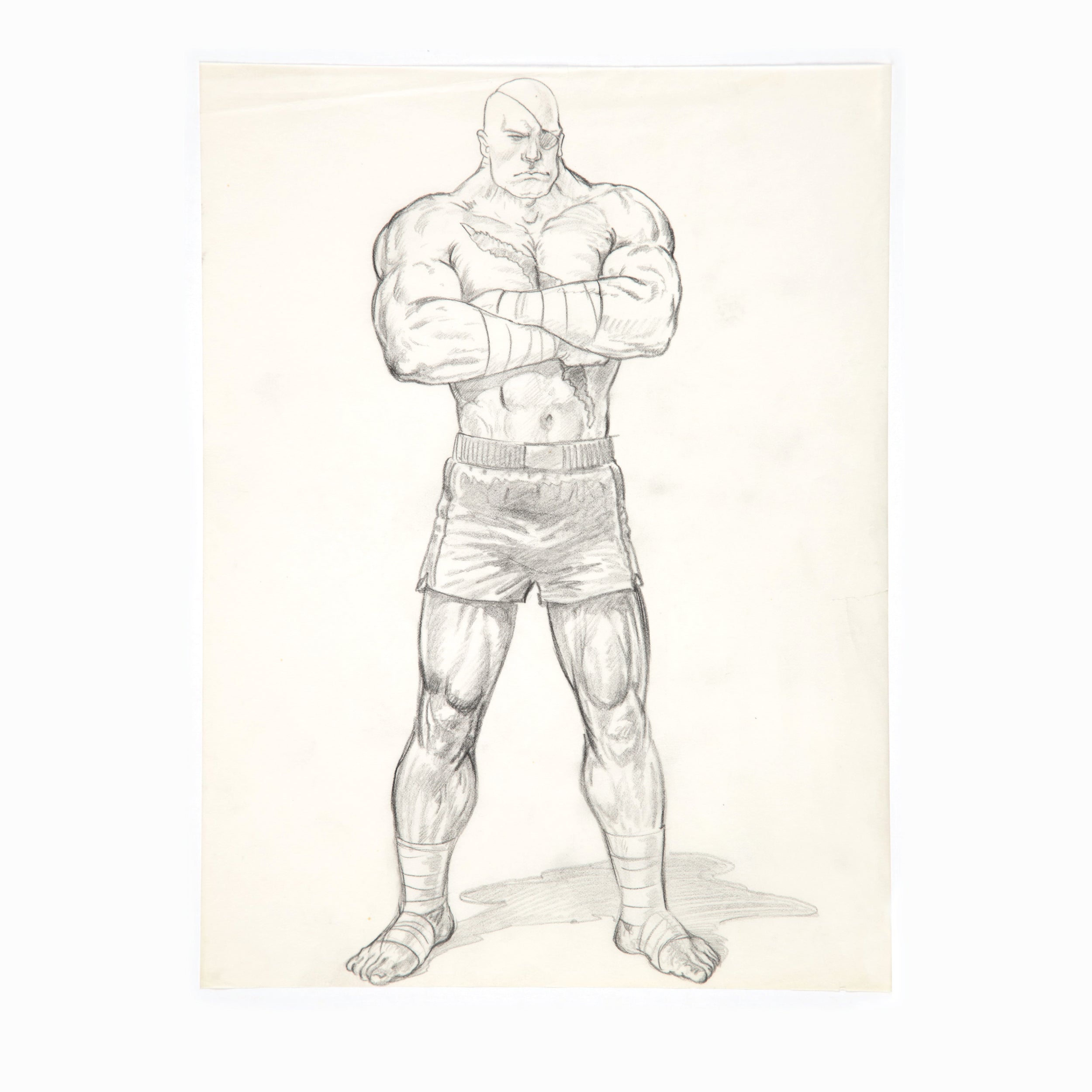 Sagat (Character Sketch)