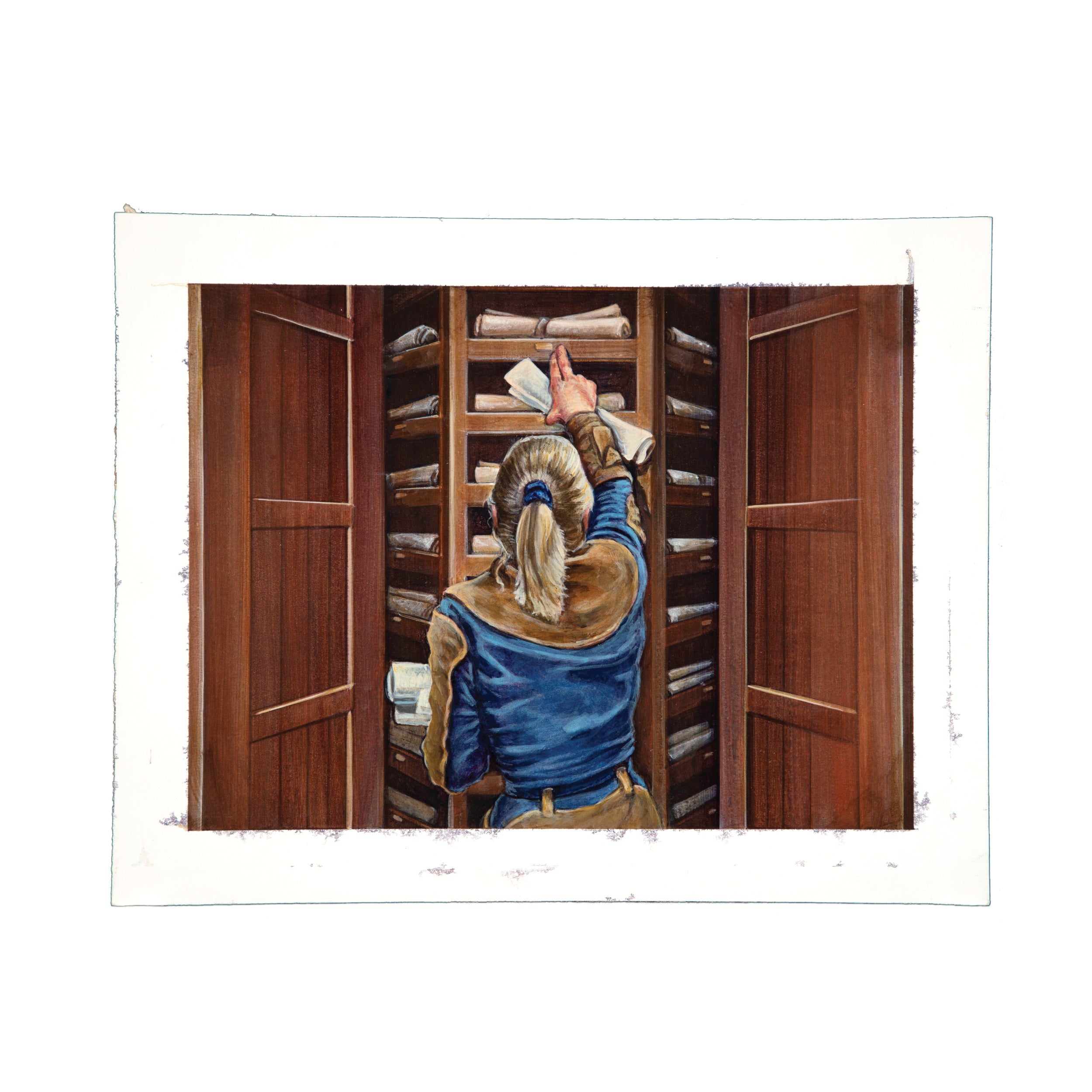 Scroll Rack (Original Art)